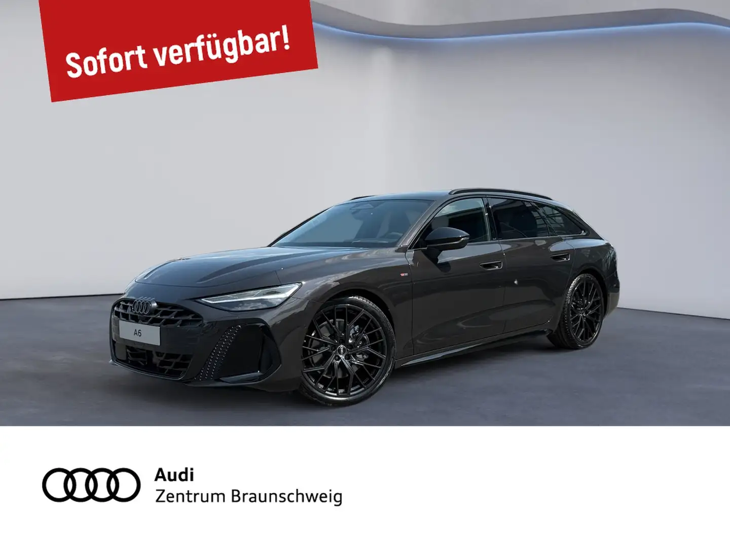 Audi A6 Avant TDI qu. S-line 360°+AHK+HuD+MATRIX+B&O Brązowy - 1