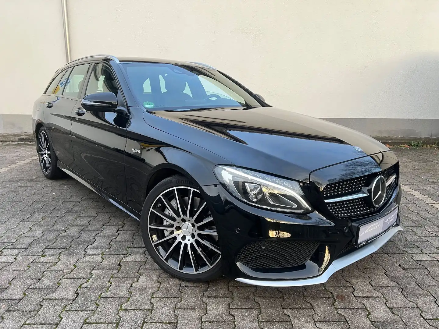 Mercedes-Benz C 43 AMG C43 AMG 4MATIC T Autom*AHK*Burmester*ServiceVoll Schwarz - 1