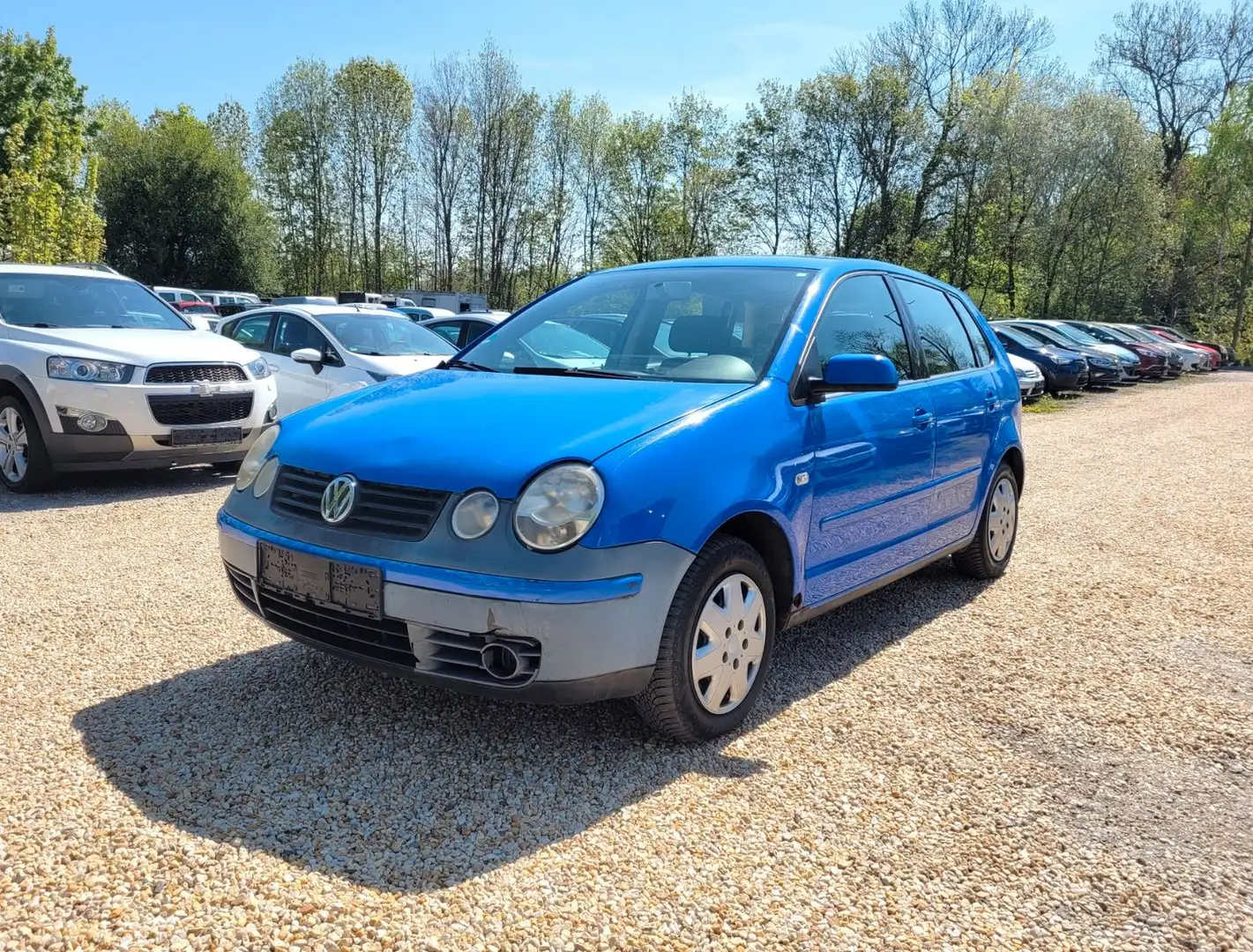 Volkswagen Polo IV Highline 1.4 Automatic*Klima*SR+LMF*WR* Bleu - 1