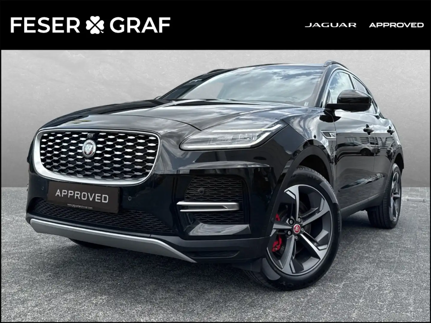 Jaguar E-Pace SE D200 Pano AHK 19 Zoll 3D Kam Keyless Noir - 1