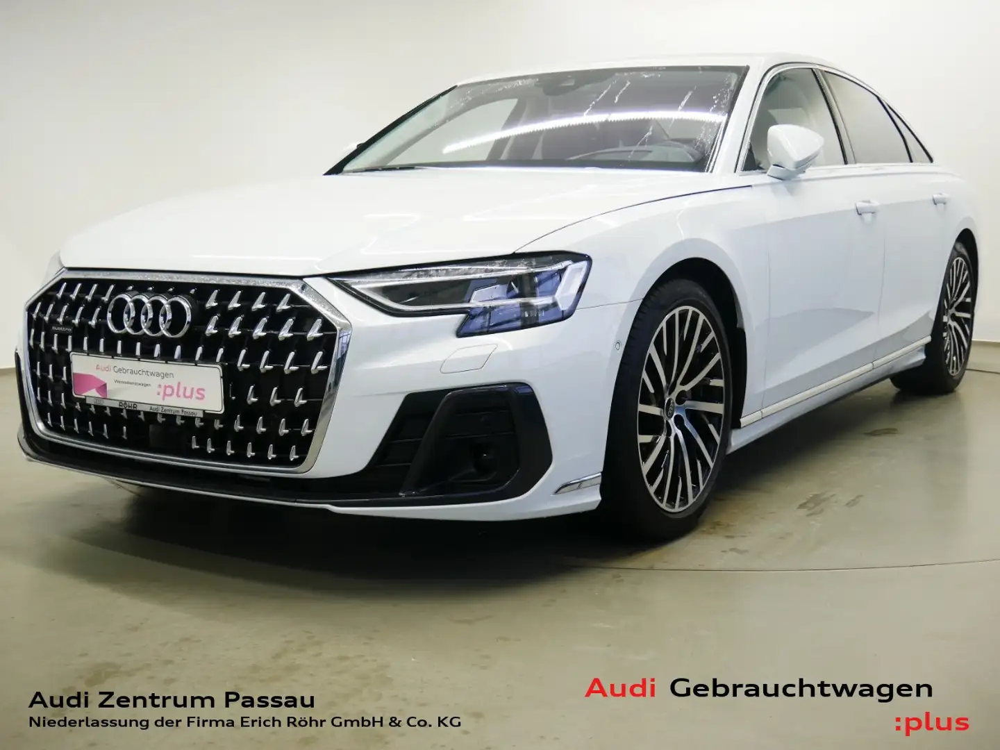 Audi A8 50 TDI quattro tiptr. MATRIX AHK HEAD-UP Fehér - 1