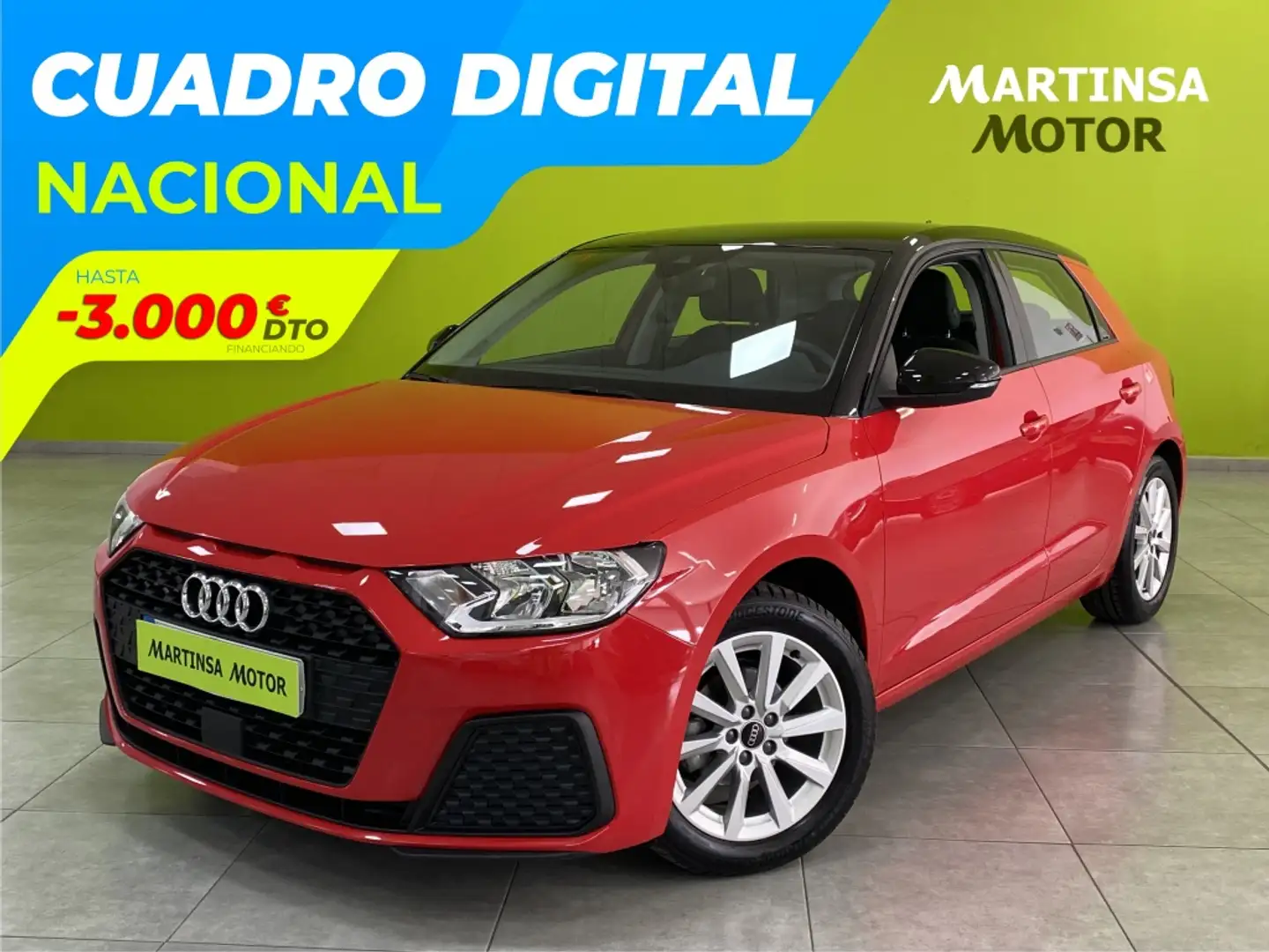 Audi A1 Sportback 25 TFSI Advanced Rosso - 1