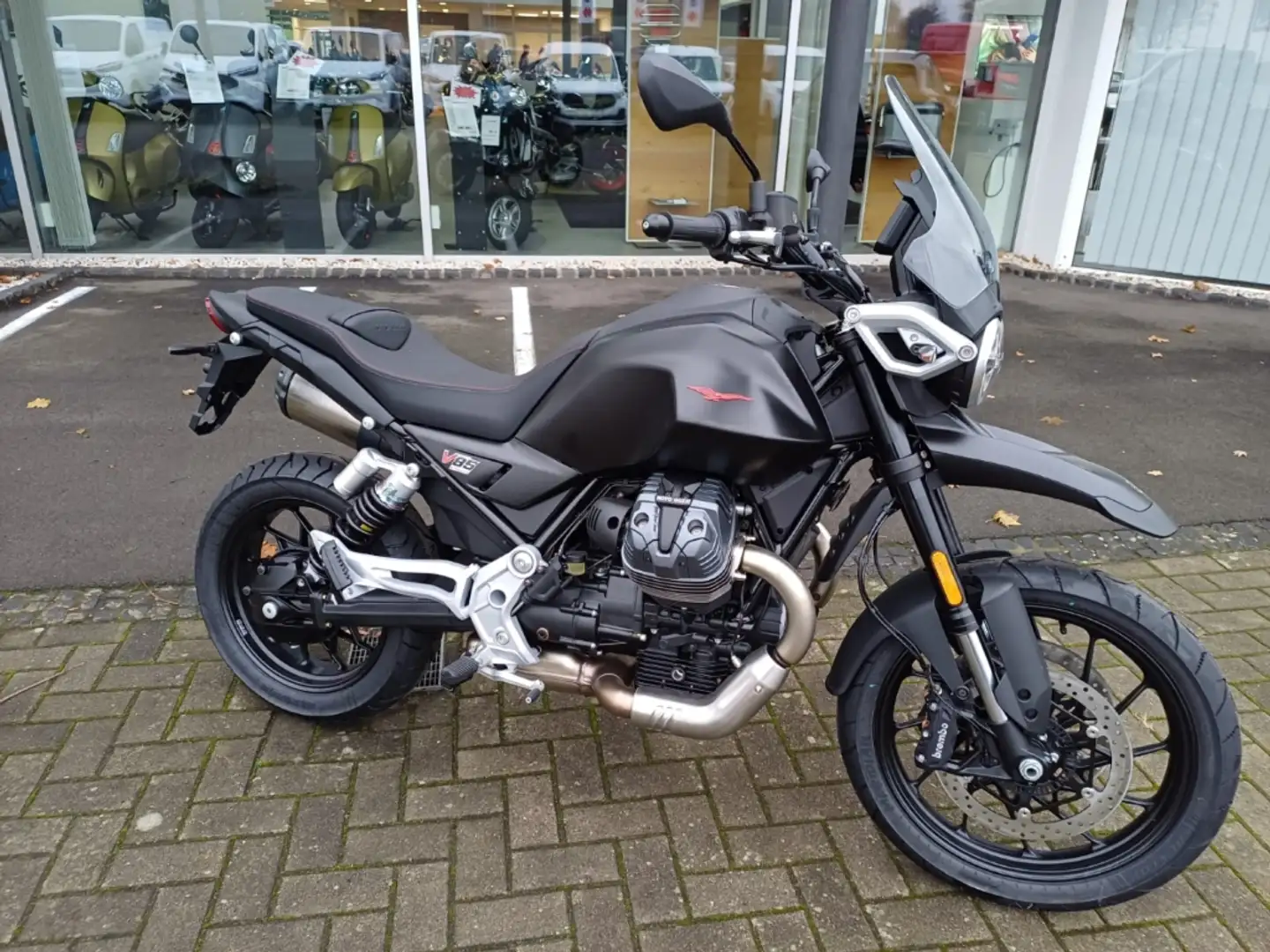 Moto Guzzi V 85 *Strada*Schwarz* 80 PS*LED*Tempomat* Negru - 2