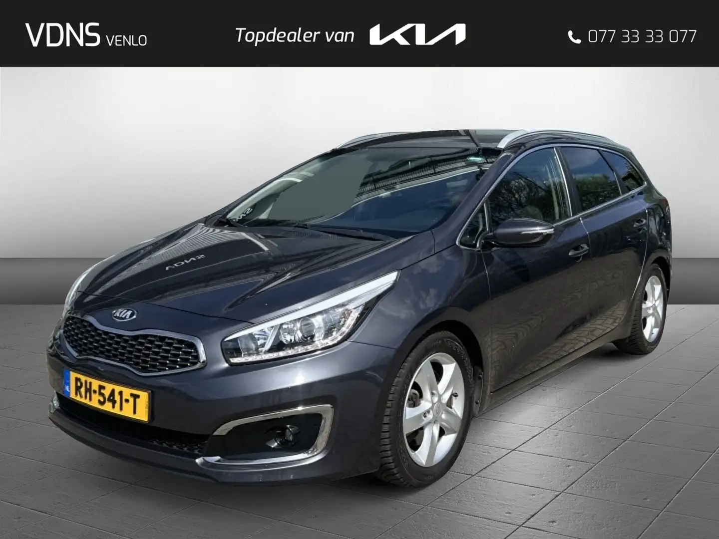 Kia Ceed SW / cee'd SW Sportswagon 1.6 GDI DynamicLine Eerste eigenaar! Gris - 1