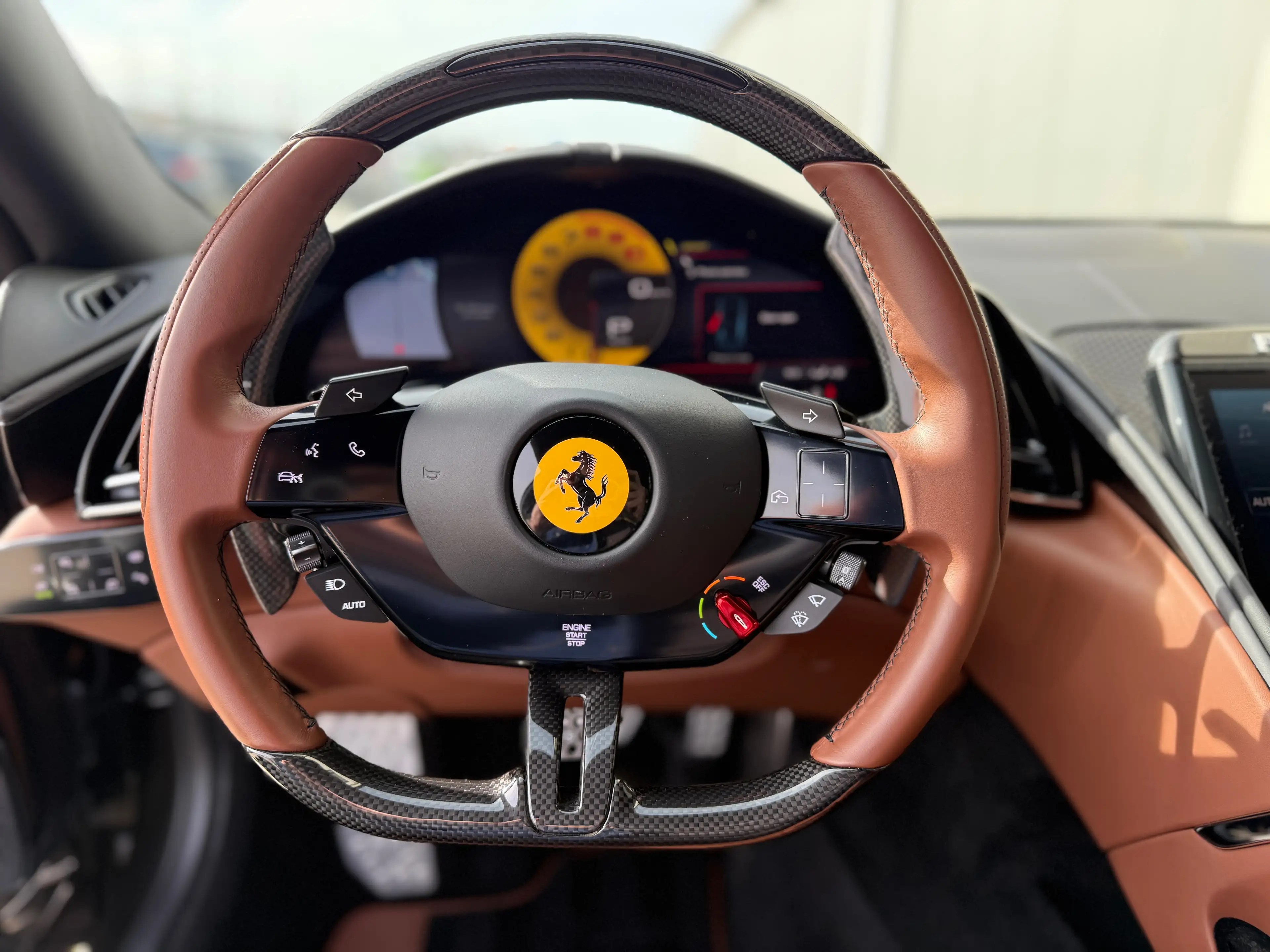 Ferrari Roma CARBON / MAGNERIDE / PASSENGER-DISPLAY / MATRIX — photo 15