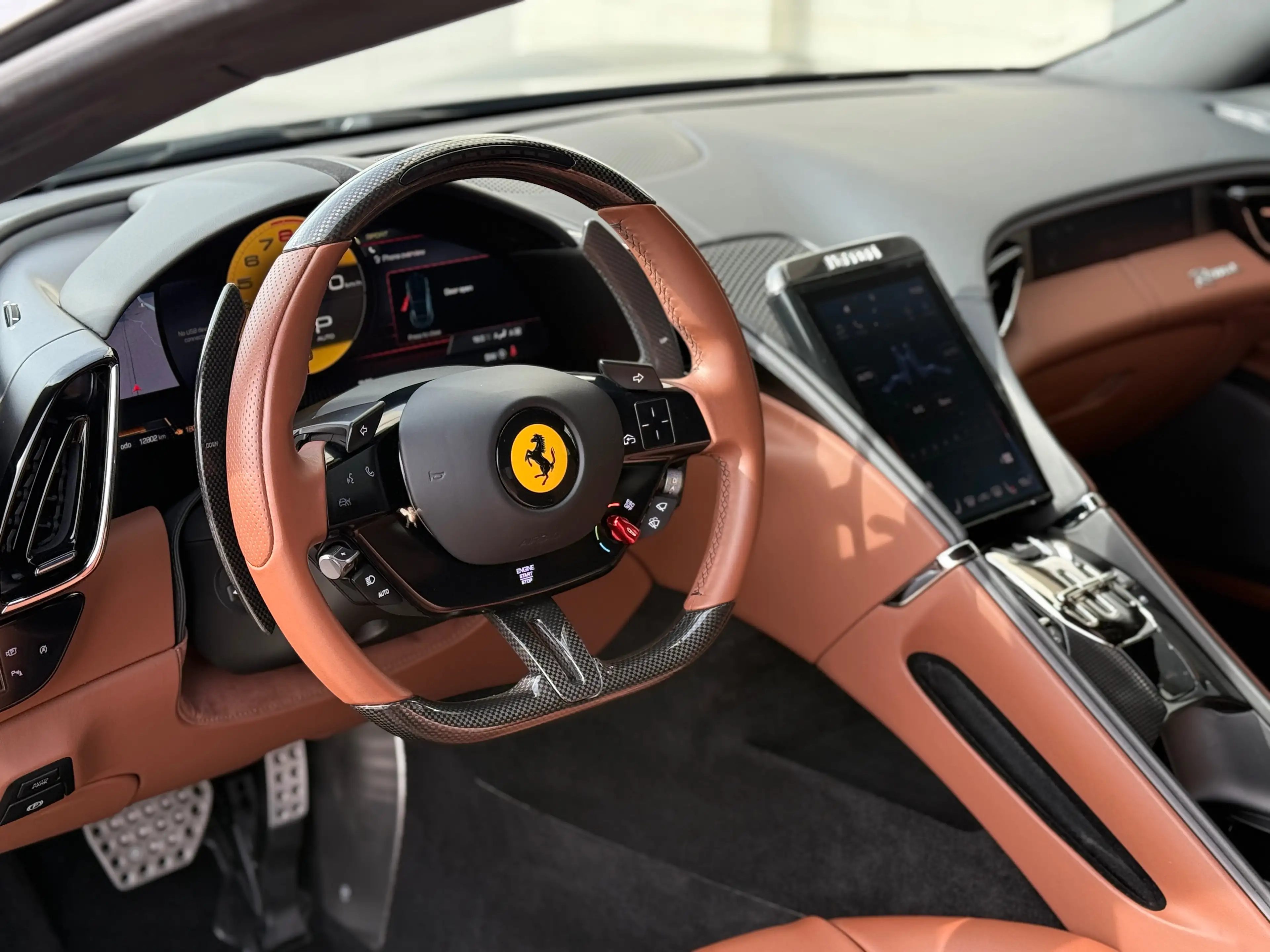 Ferrari Roma CARBON / MAGNERIDE / PASSENGER-DISPLAY / MATRIX — photo 14