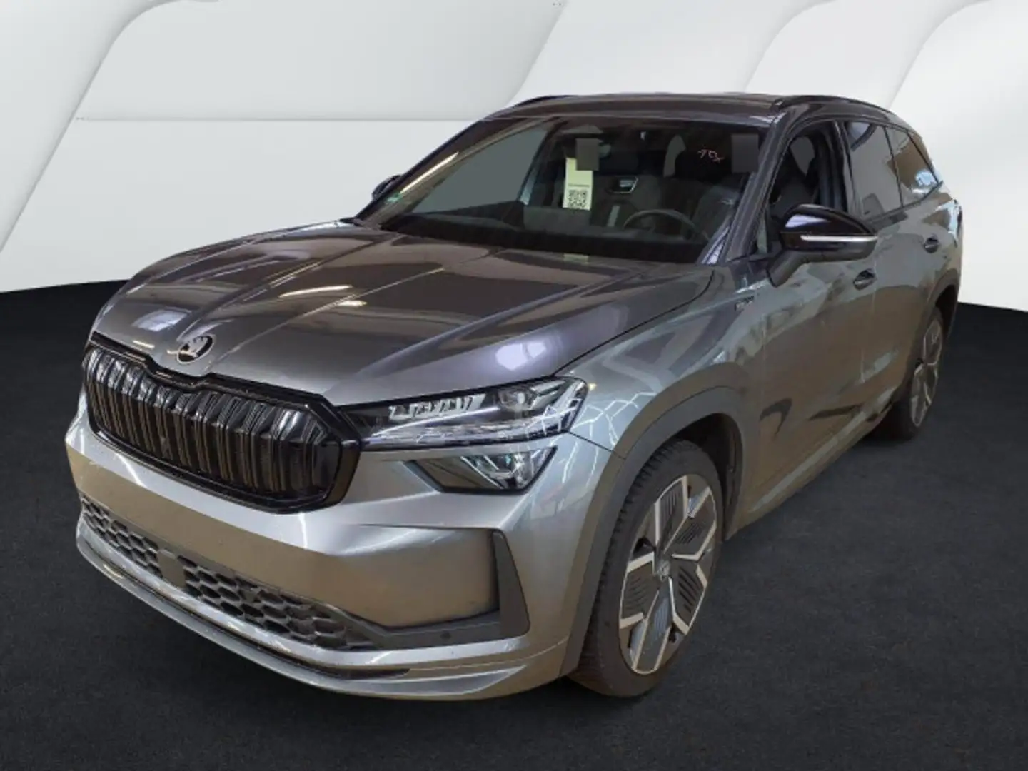 Skoda Kodiaq 2.0 TDI 4x4 SPORTLINE 7SITZE LM20 HuD ASS Gris - 2