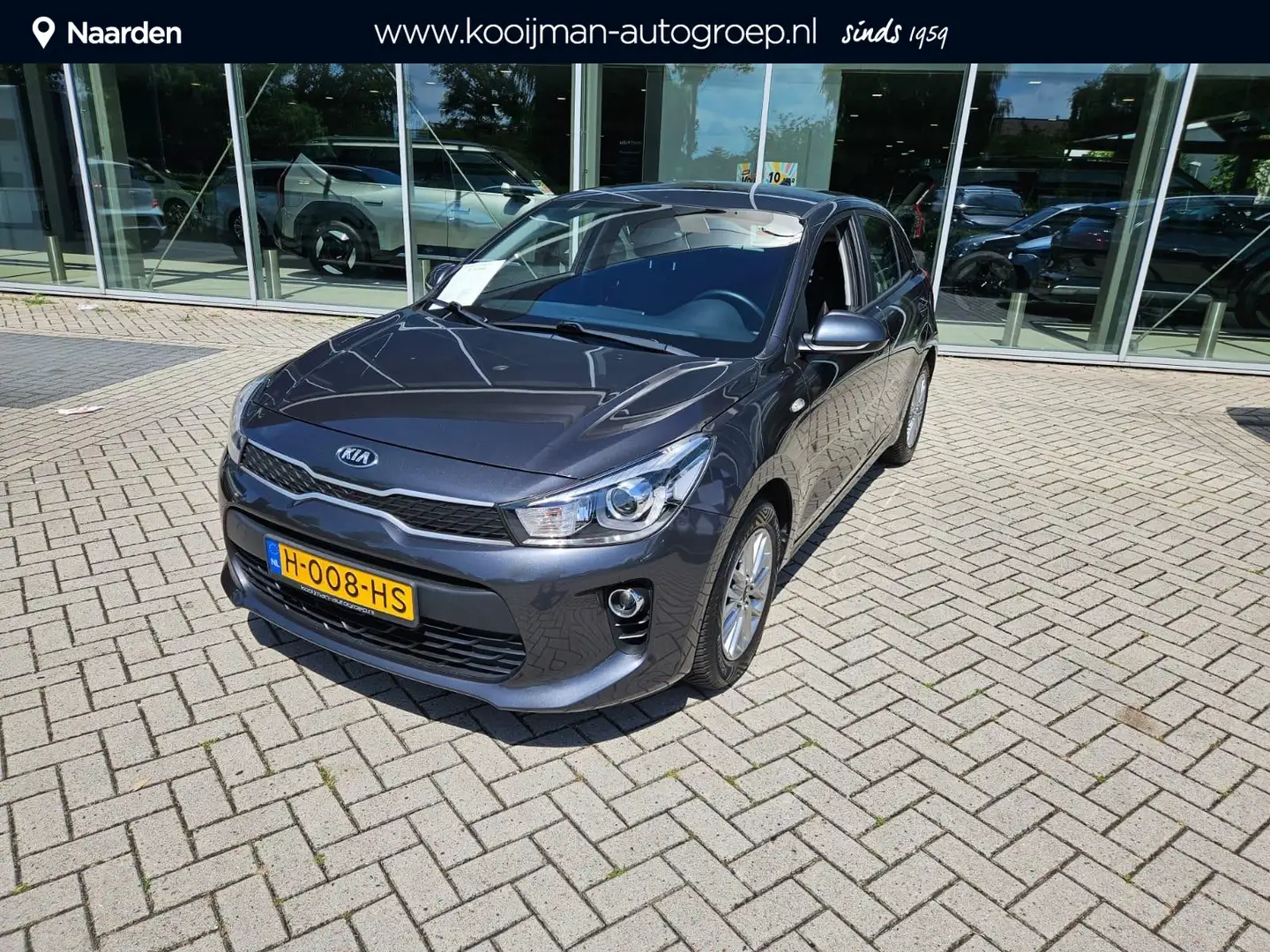 Kia Rio 1.0 TGDI DynamicLine Grijs - 1