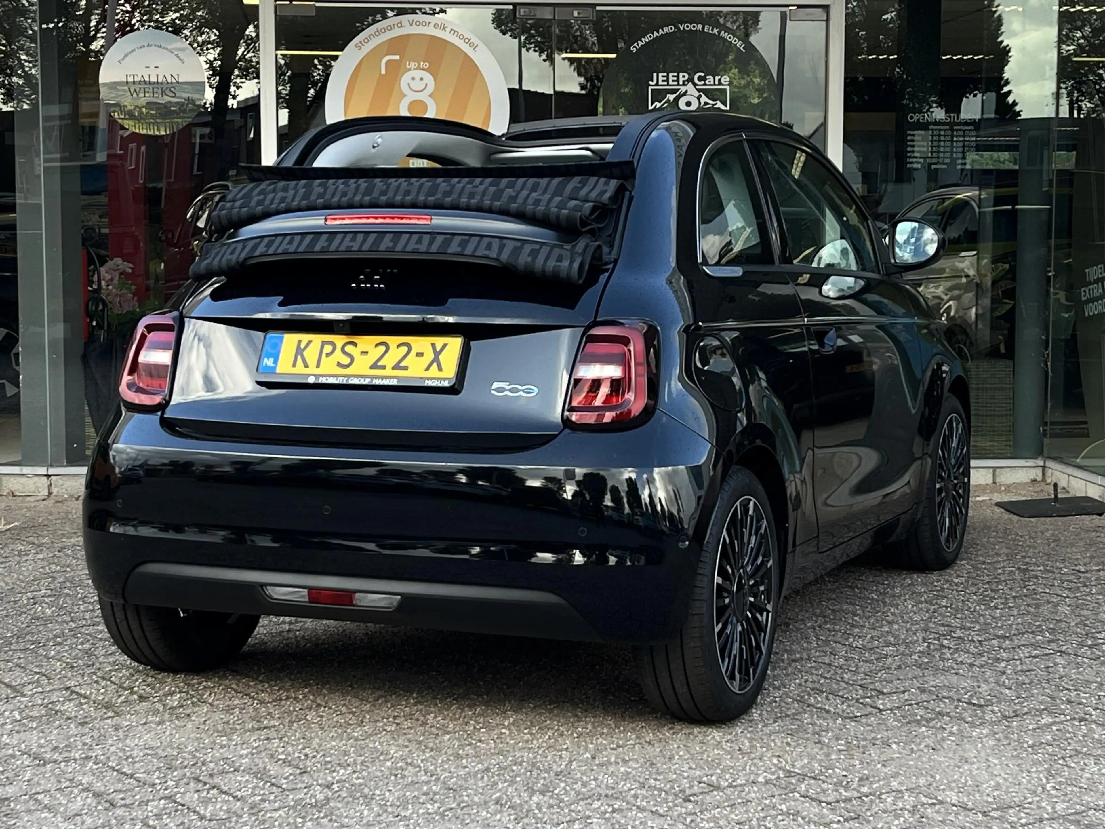 Fiat 500C La Prima 42 kWh | Cabrio | Apple-Android | Parkeer — photo 4