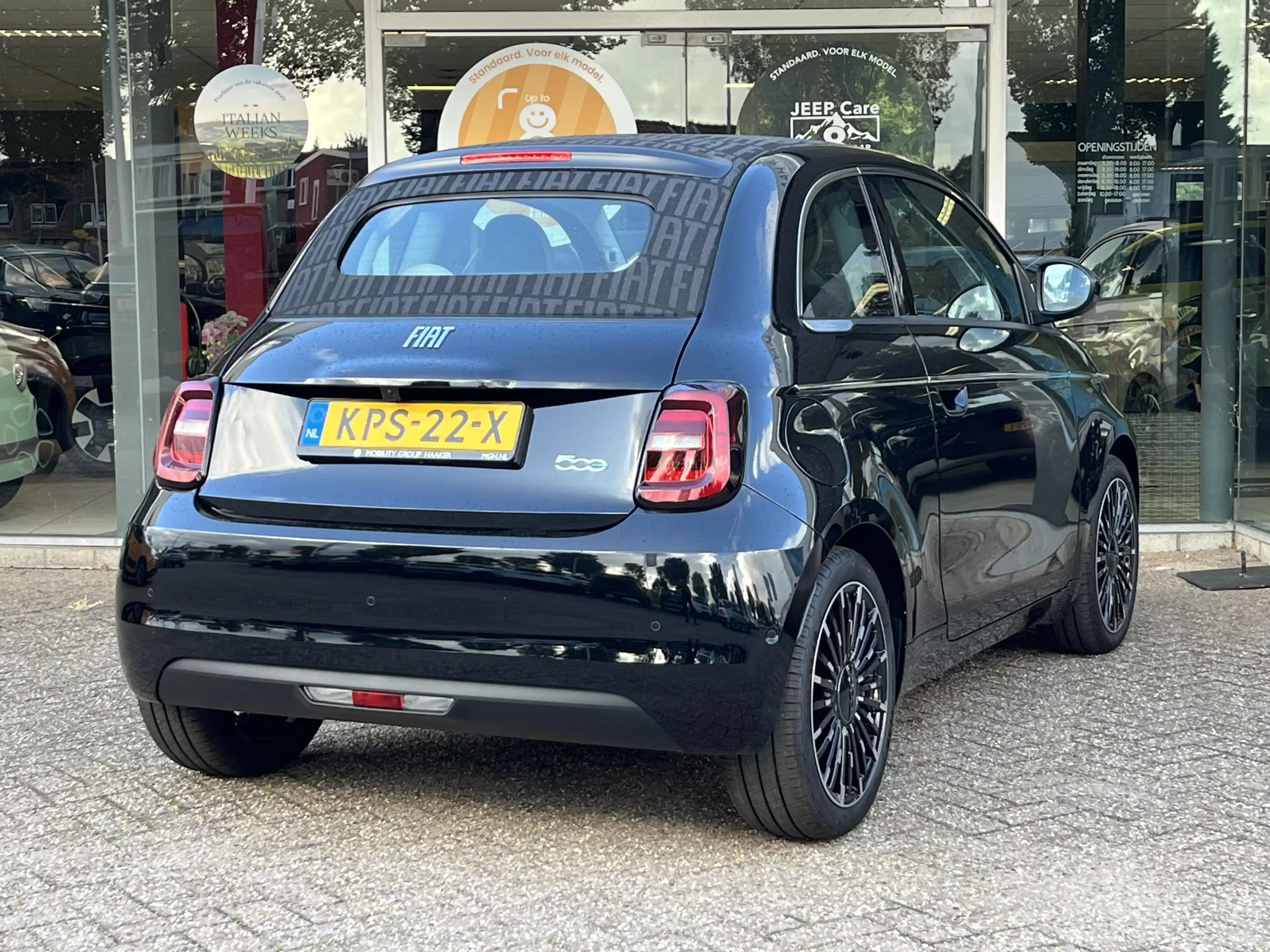Fiat 500C La Prima 42 kWh | Cabrio | Apple-Android | Parkeer — photo 3