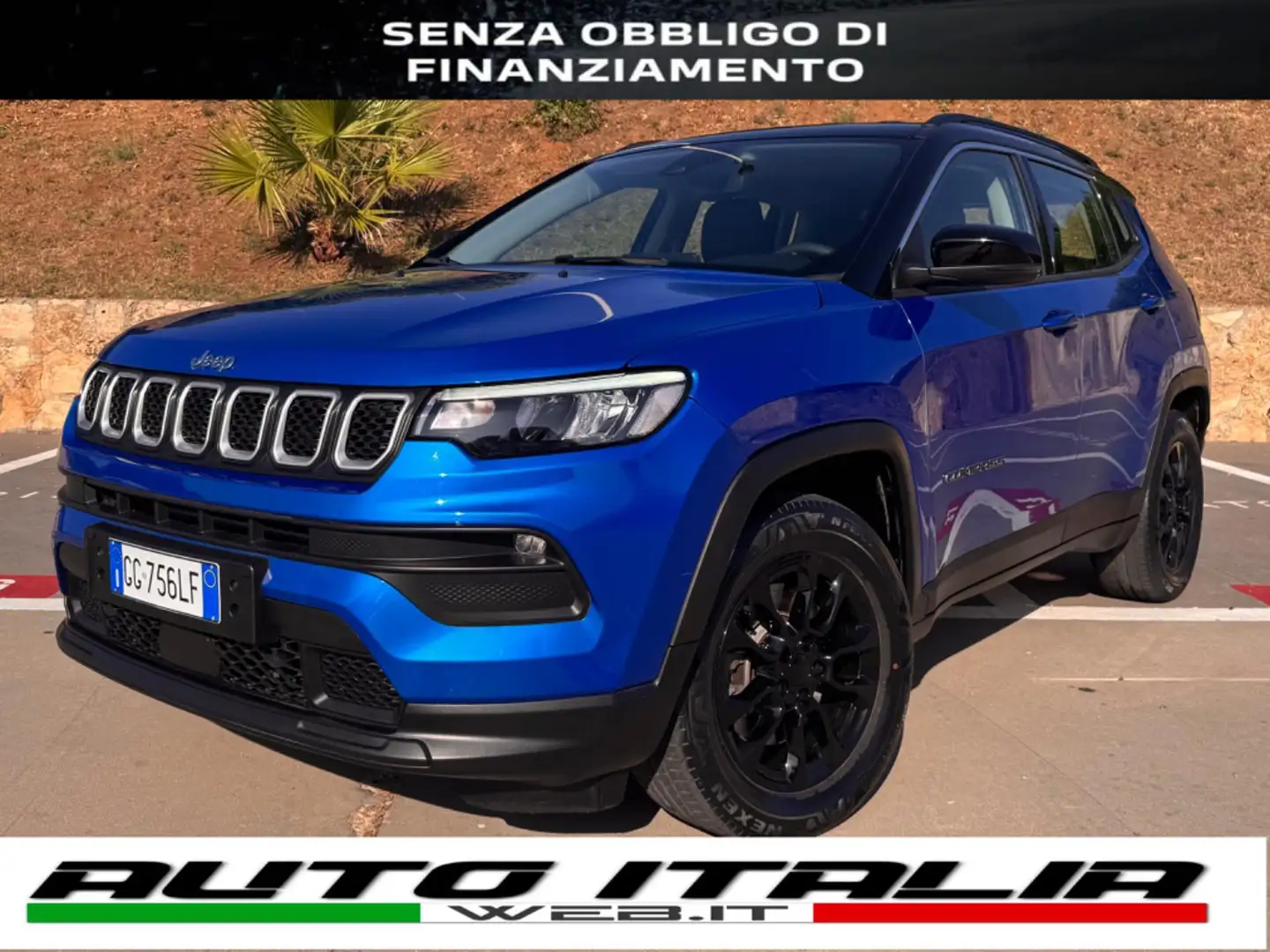 Jeep Compass 1.3 190CV PHEV 4XE+TETTO E CERCHI BLACK+PELLE Grigio - 1