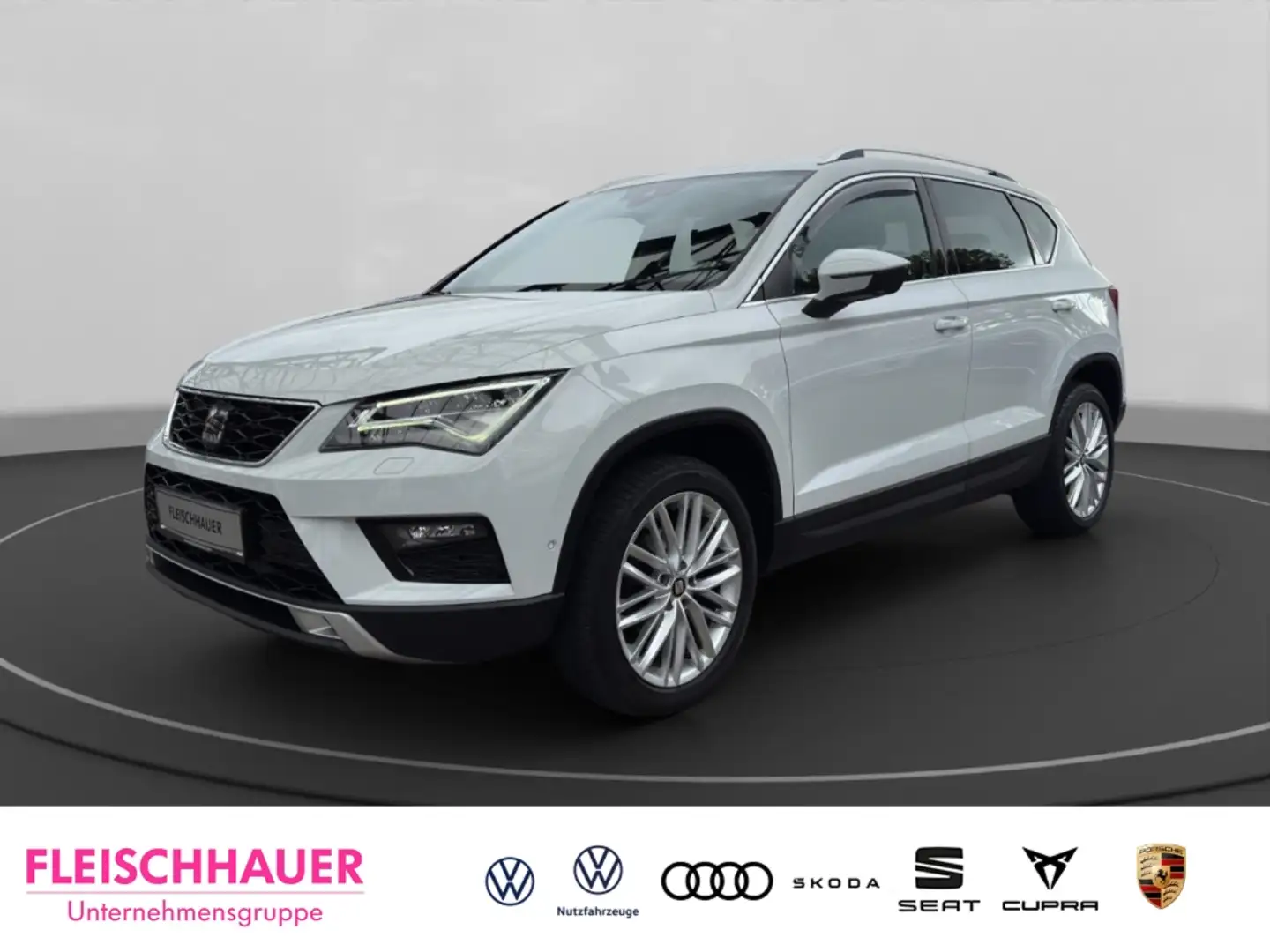 SEAT Ateca Xcellence 1.5 TSI DSG Navi Soundsystem LED ACC El. Weiß - 1