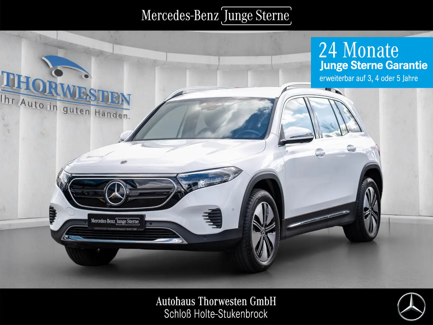 Mercedes-Benz EQB 300 EQB 300 4MATIC Electric Art Totwinkel 360 Grad Weiß - 1