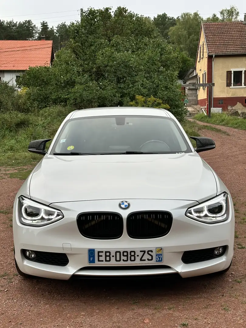 BMW 116 116d EfficientDynamics Edition ch Business Blanc - 1