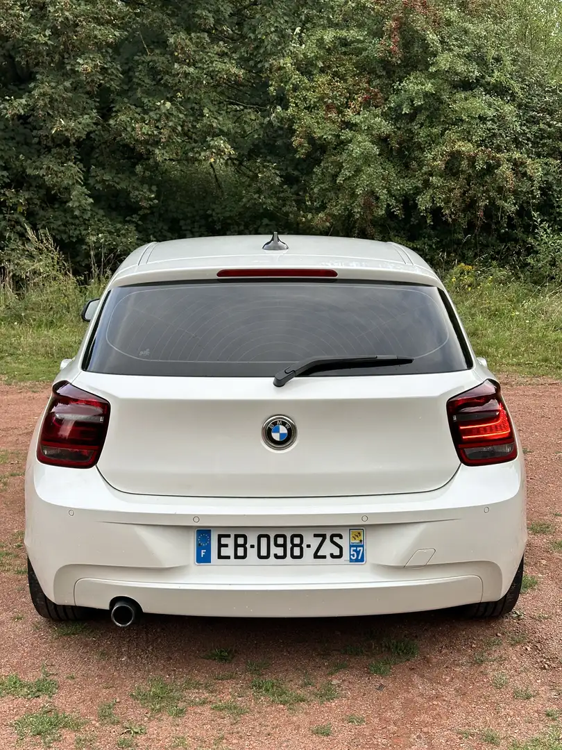 BMW 116 116d EfficientDynamics Edition ch Business Blanc - 2