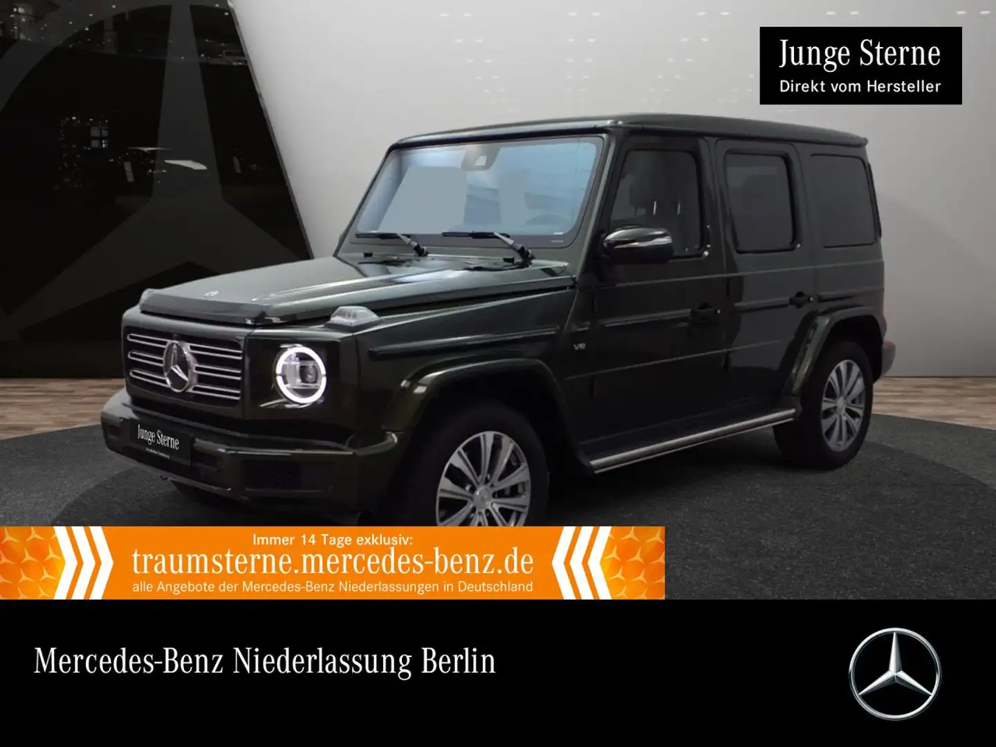 Mercedes-Benz G 500 GSD+360+AHK+MULTIBEAM+STHZG+FAHRASS+19"+TV Verde - 1