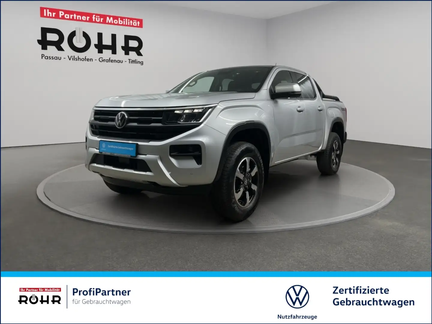 Volkswagen Amarok DC (AHK.Kamera.Stylingbar) 2.0 TDI DSG 4x4 Grigio - 1
