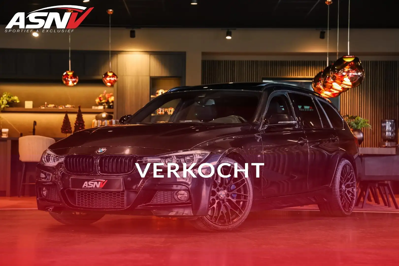 BMW 330 3-serie Touring 330i M Sport Executive, 252 PK, Pa Zwart - 1