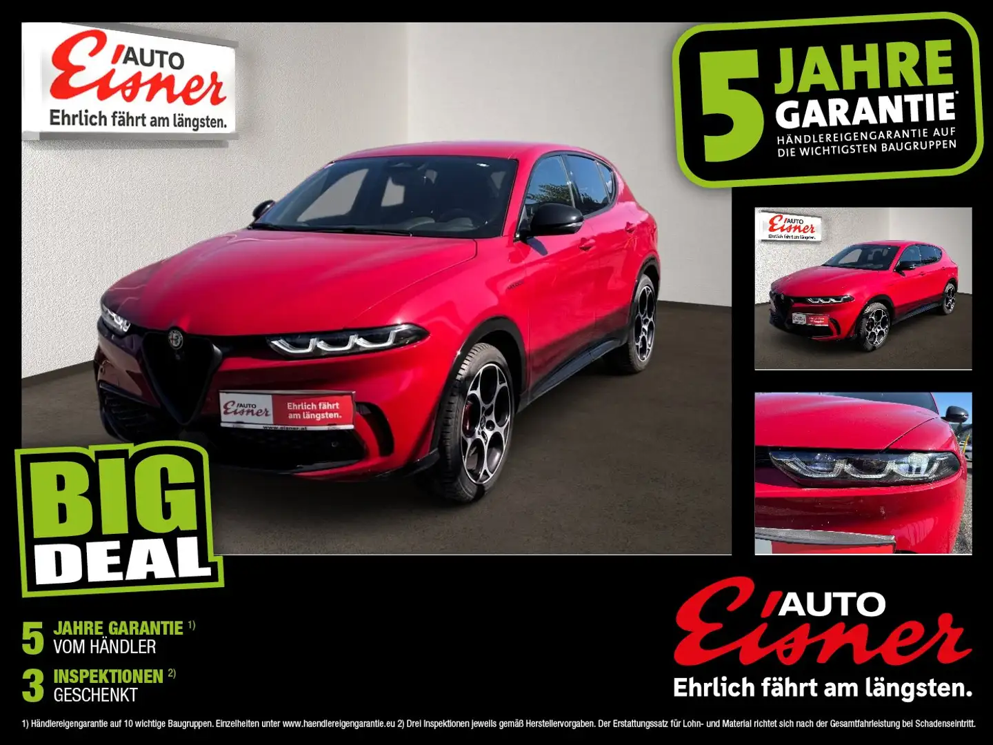 Alfa Romeo Tonale 1.5 Veloce 2xKlima AUT Bel.Sitz Kam. LED - 1