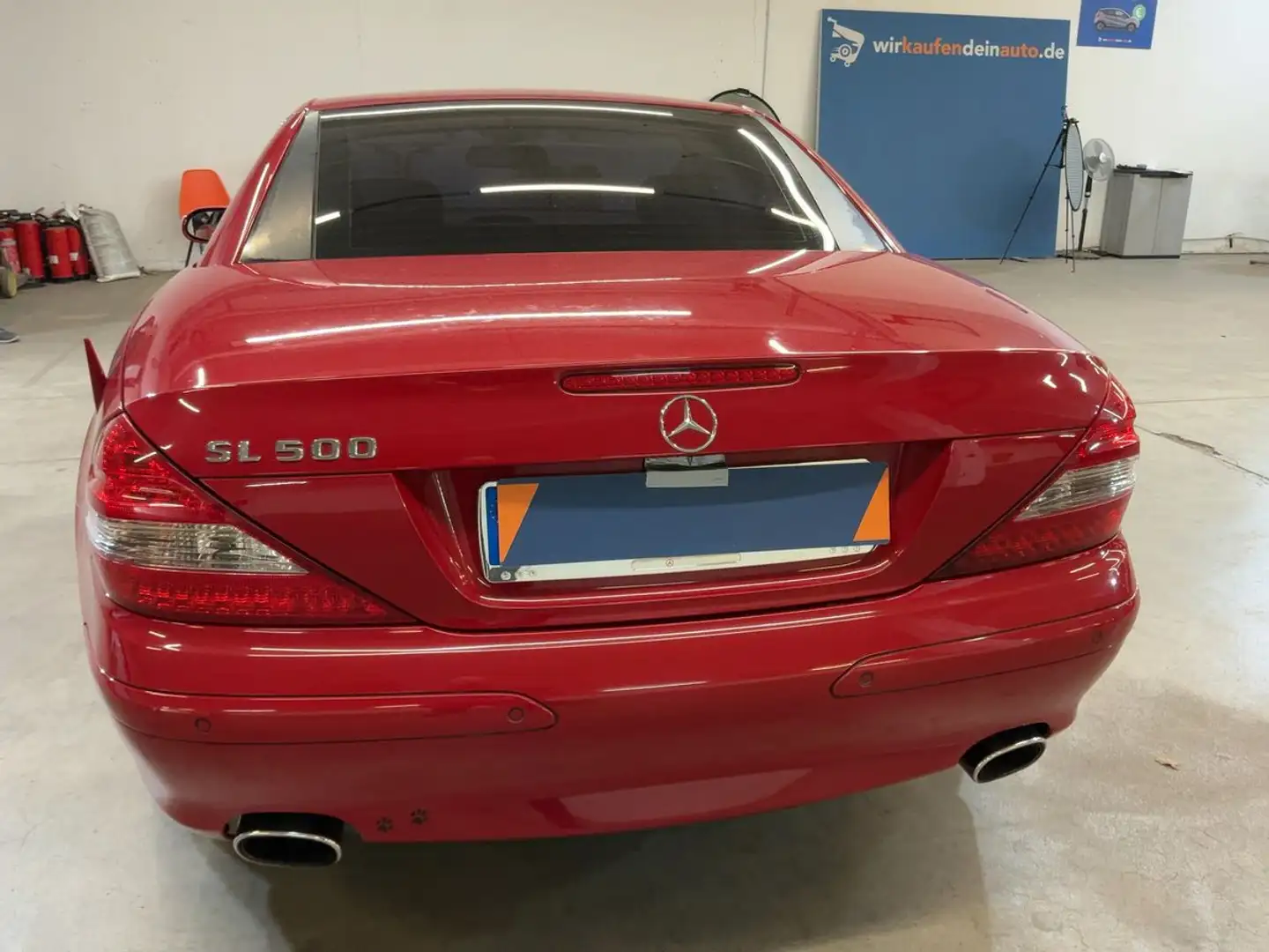 Mercedes-Benz SL 500 5.5 EVO 387CV 7G-TRONIC ! ROSSA ! 1 PROPRIETARIO ! SUPER TAGLIANDATA ! Rojo - 2
