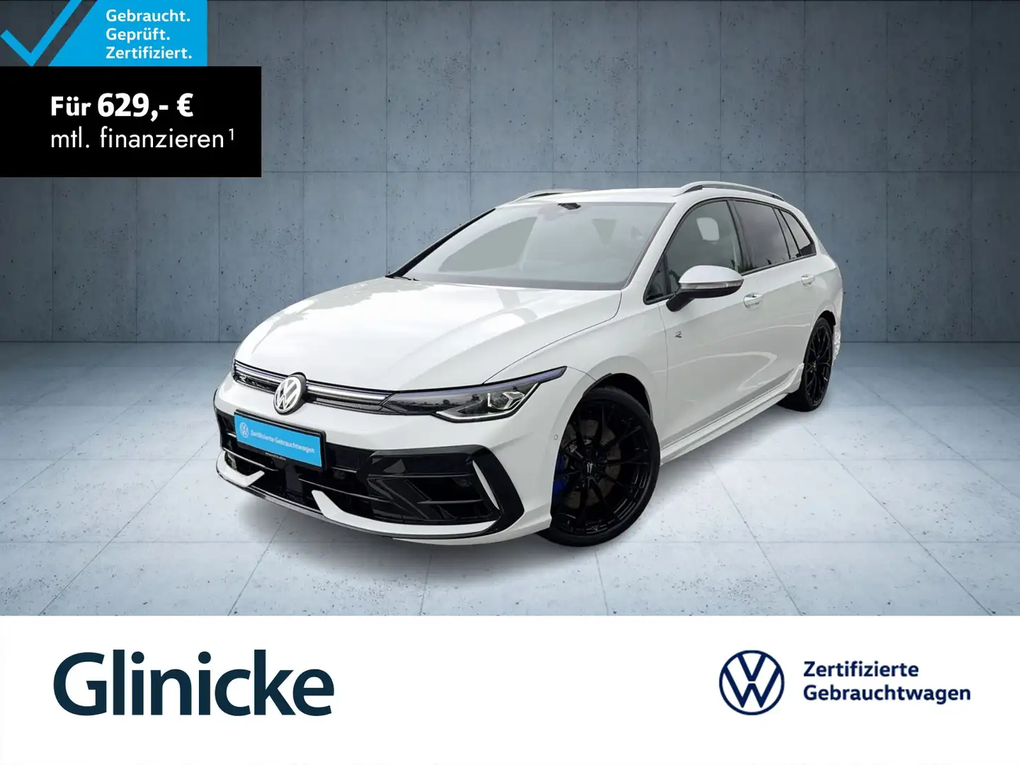 Volkswagen Golf R Variant AHK/Matrix/H&K/Carbon/Nav/Warmena Weiß - 1