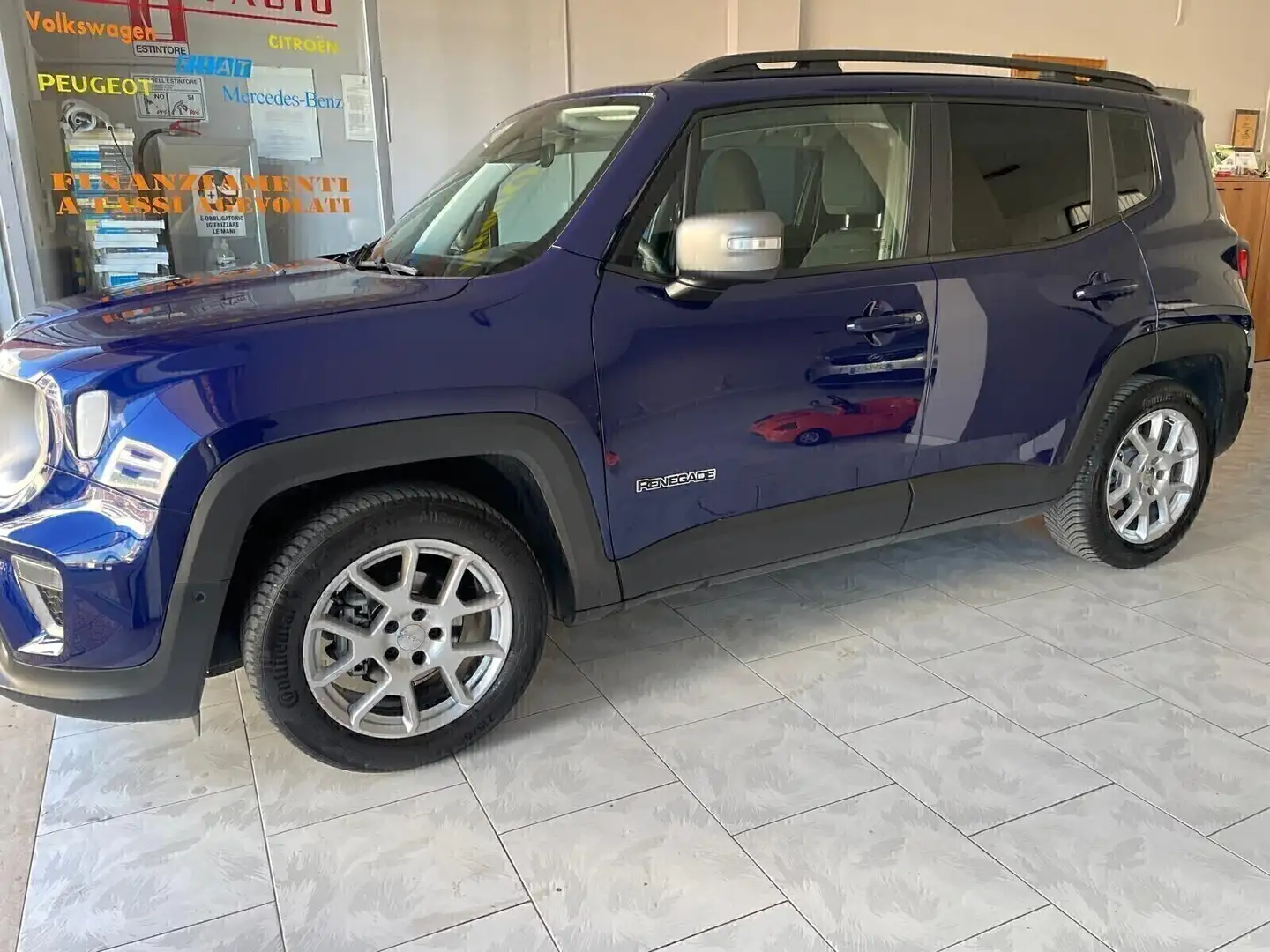 Jeep Renegade 1.6 Mjt 130 CV Limited Bleu - 2