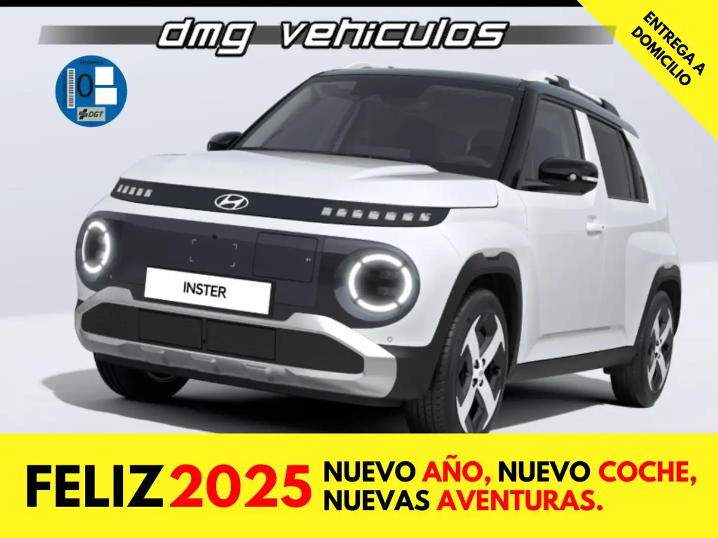 Hyundai Inster 49kWh Tecno 115 Alb - 1