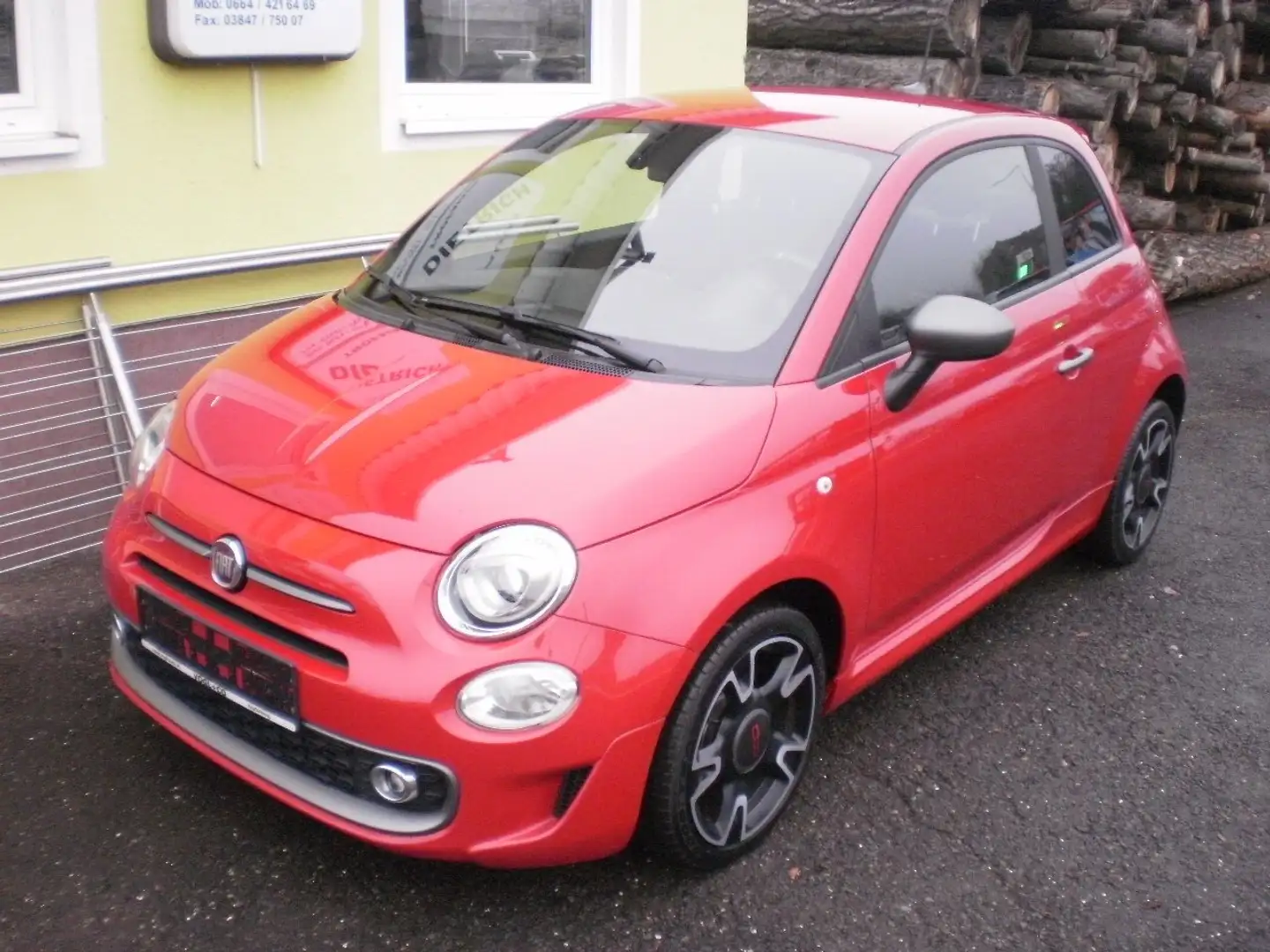 Fiat 500 500 1,2 69 500S S Rouge - 1