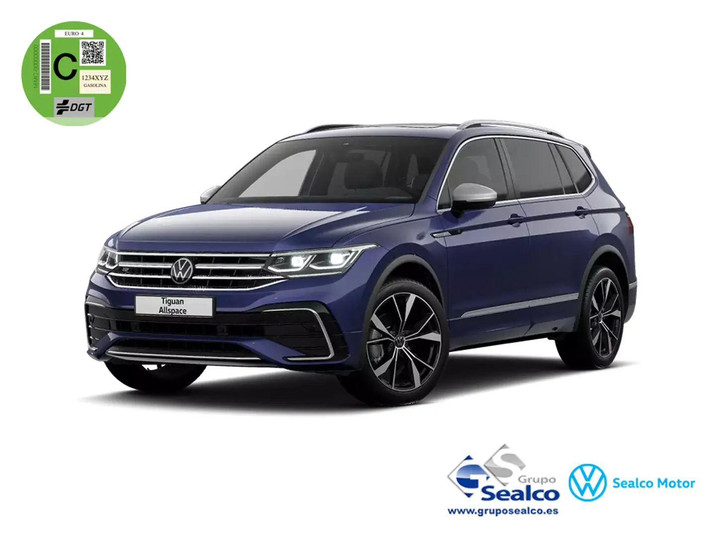 Volkswagen Tiguan Allspace 2.0TDI R-Line DSG 110kW Azul - 1