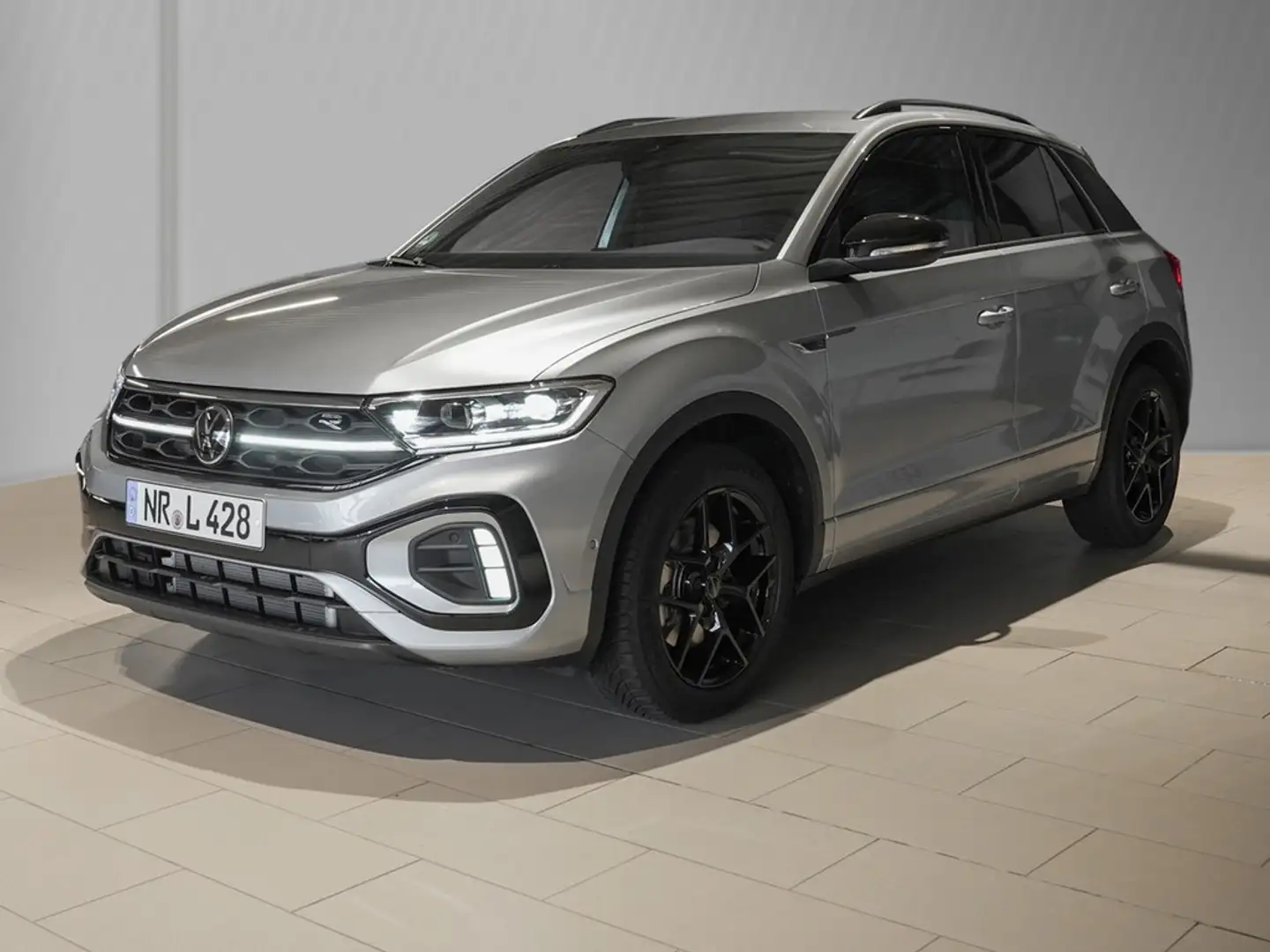 Volkswagen T-Roc 1.5 l TSI DSG R-Line AHK NAVI ACC LED WR Silber - 2