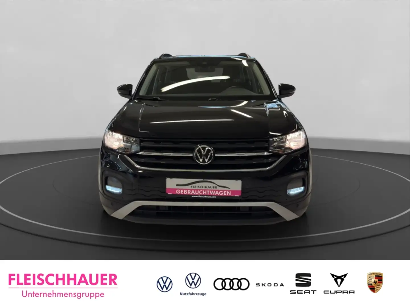 Volkswagen T-Cross Life 1.0 TSI Navi+PDC+Telefon Schwarz - 2
