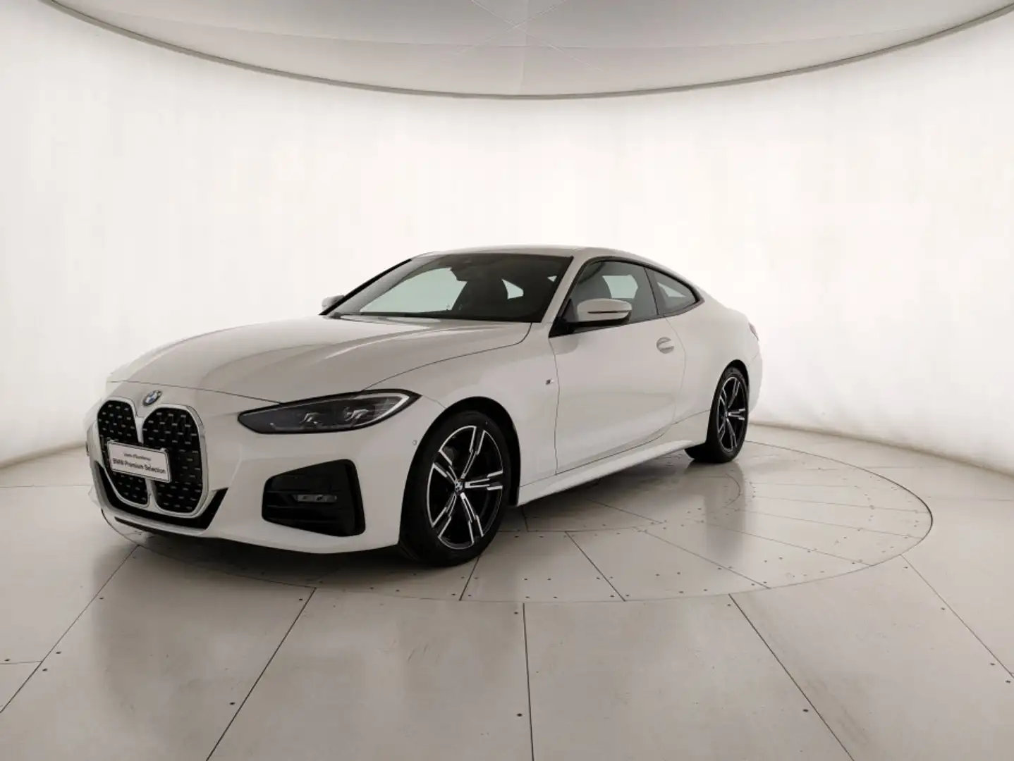 BMW 420 420d Coupe mhev 48V Msport auto Blanc - 1