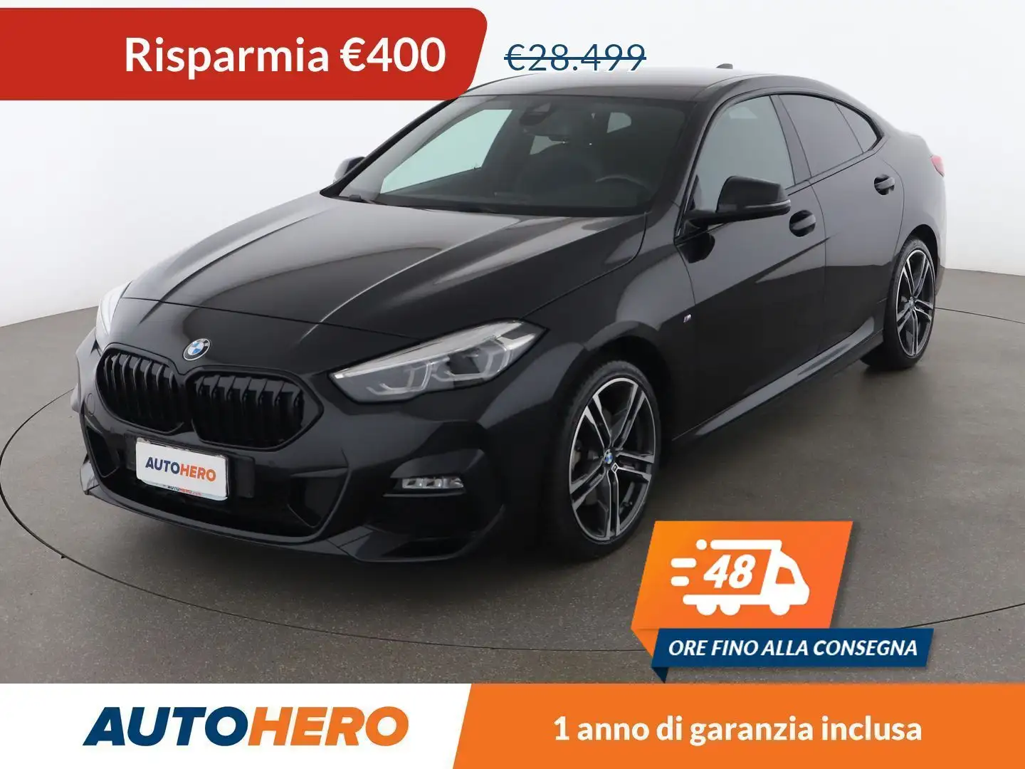 BMW 218 218d Gran Coupe Msport Noir - 1