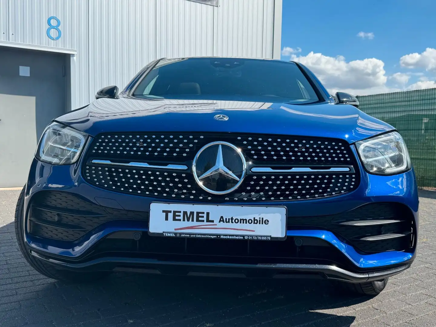 Mercedes-Benz GLC 220 d AMG 4M*SHD*LEDER*MEMORY*KAMERA*PTS* Bleu - 2