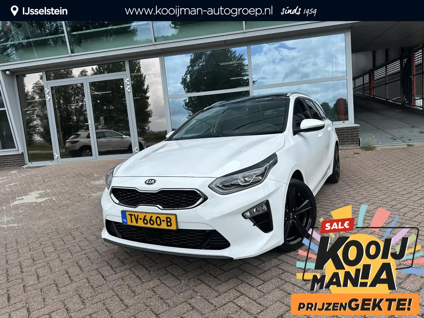 Kia Ceed SW / cee'd SW Sportswagon 1.4 T-GDi ExecutiveLine Pano | Leder | Weiß - 1