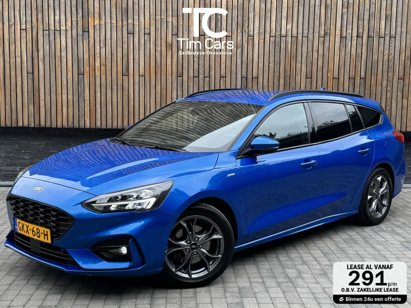 Ford Focus Wagon 1.0 EcoBoost Hybrid ST Line | Navigatiesyste Blauw - 1
