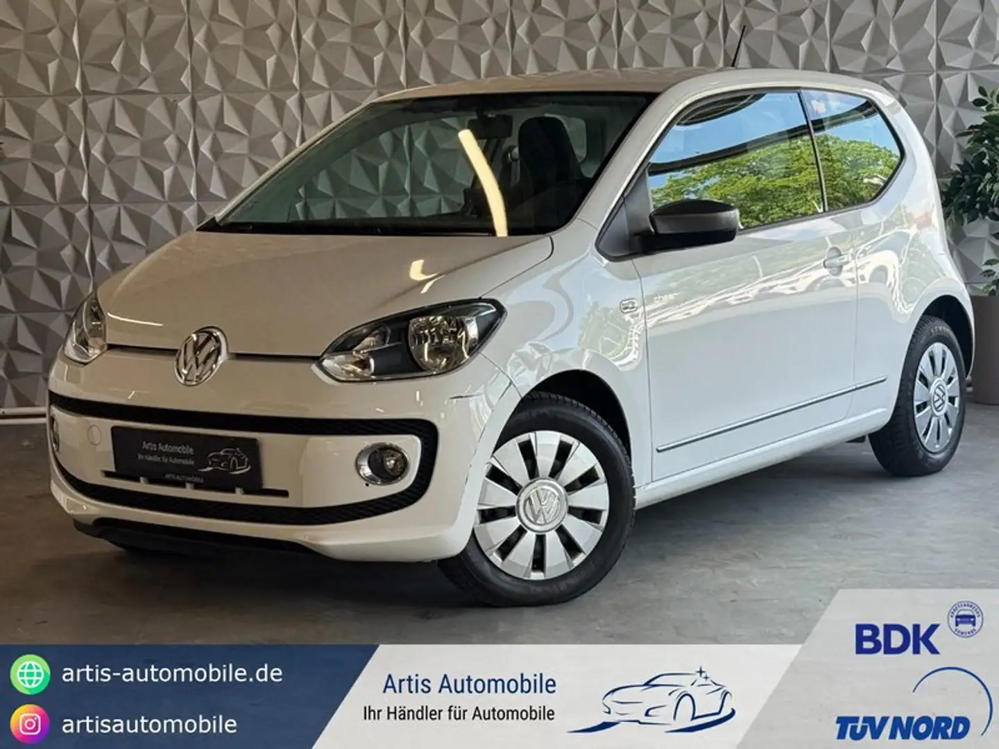 Volkswagen up! up! cheer *NAVI*BLUETOOTH*SITZHEIZUNG Weiß - 1