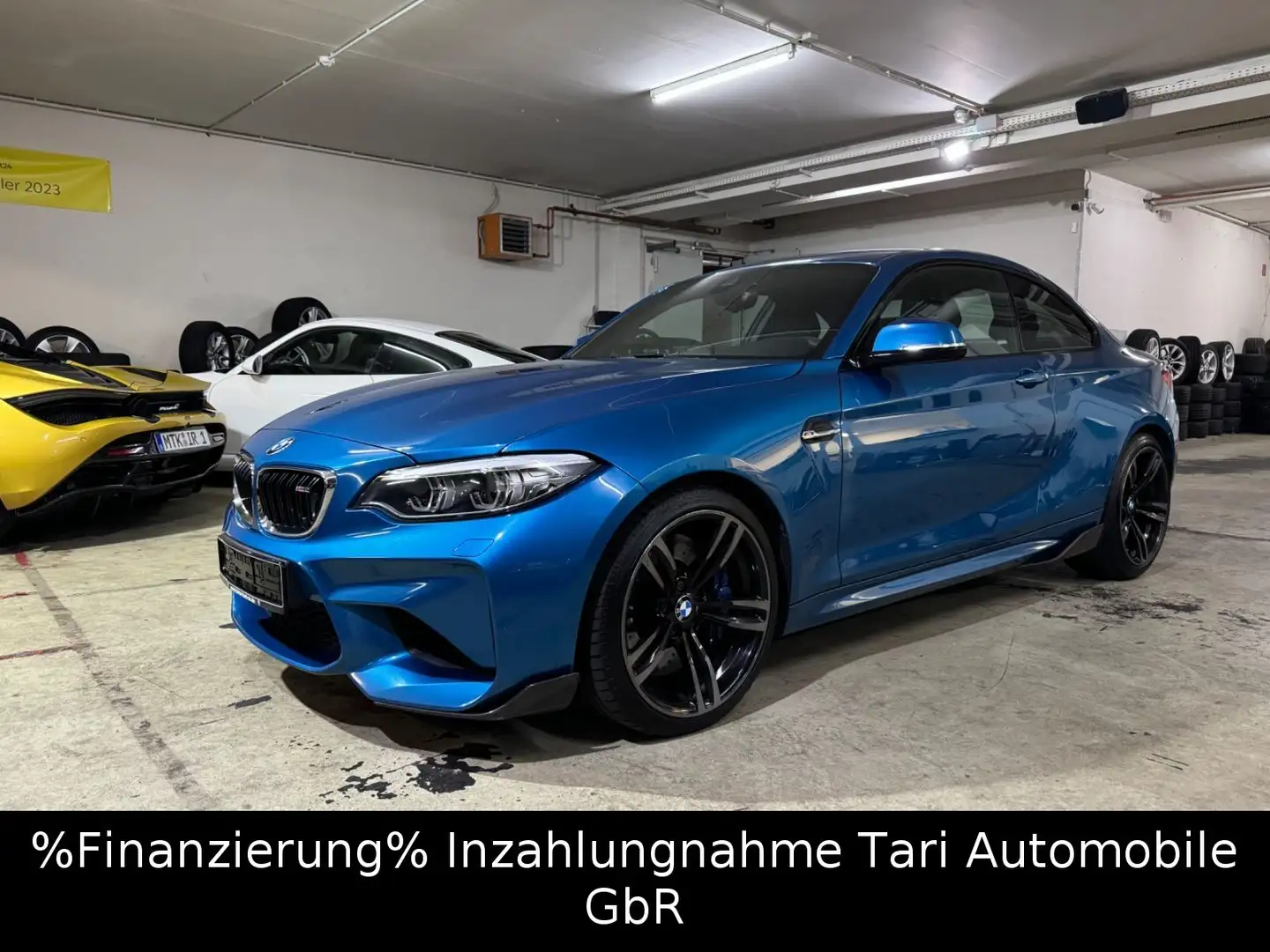 BMW M2 Coupé DKG Facelift ohne OPF *BMW-Scheckheft* Blauw - 2