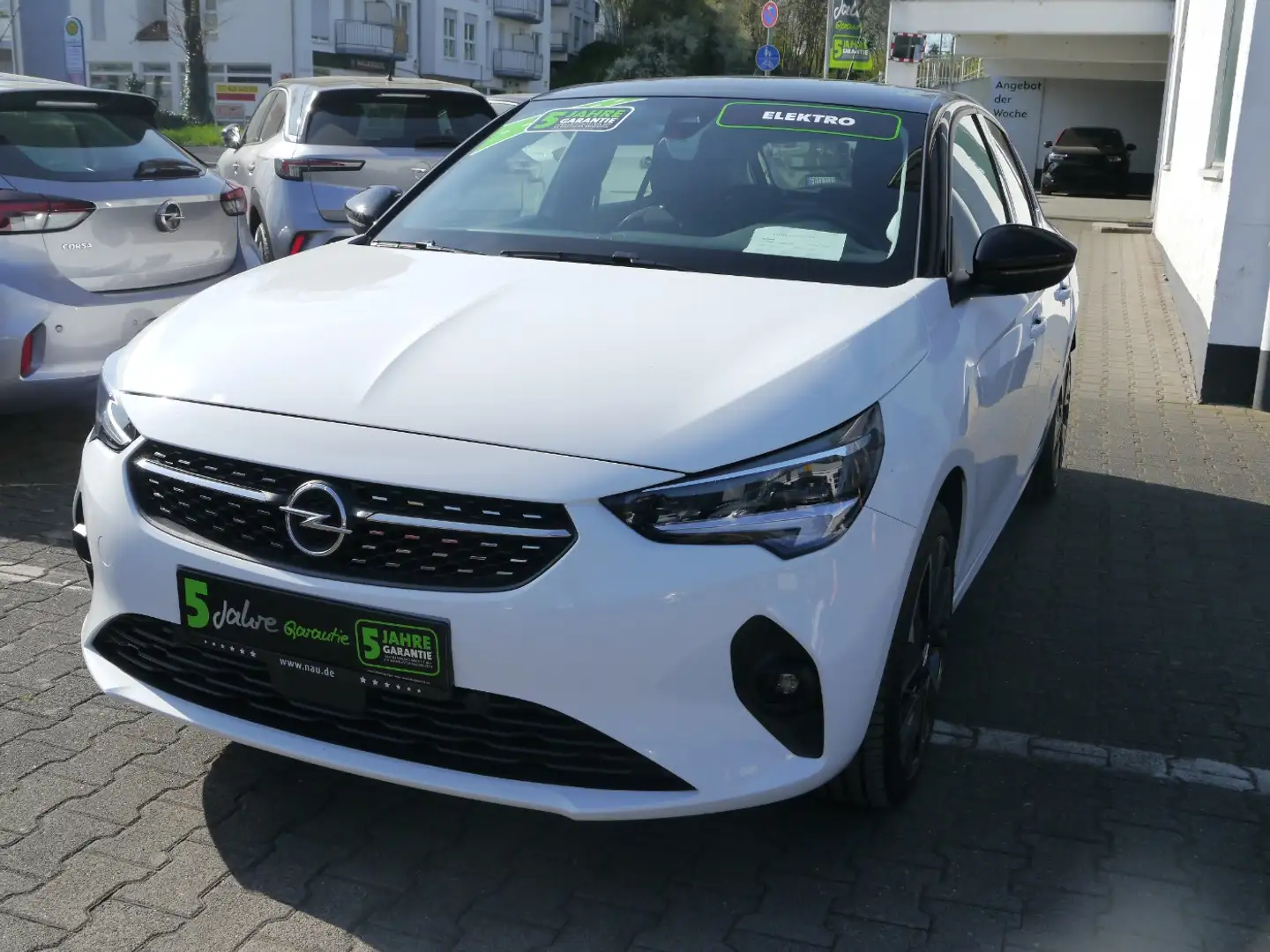 Opel Corsa F Elektro Elegance Top Angebot Weiß - 2