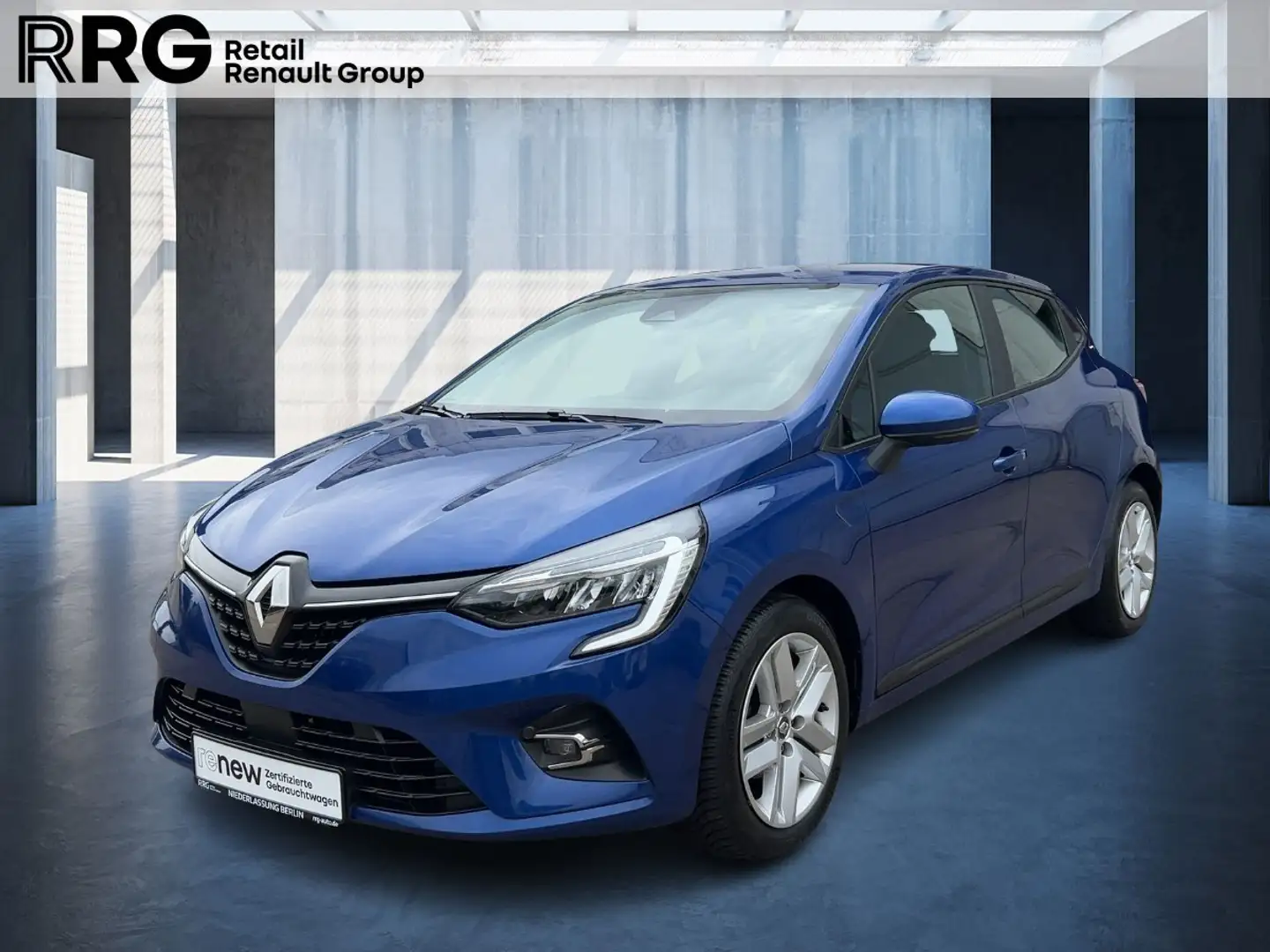 Renault Clio 1.0 TCE 90 BUSINESS EDITION Blauw - 1