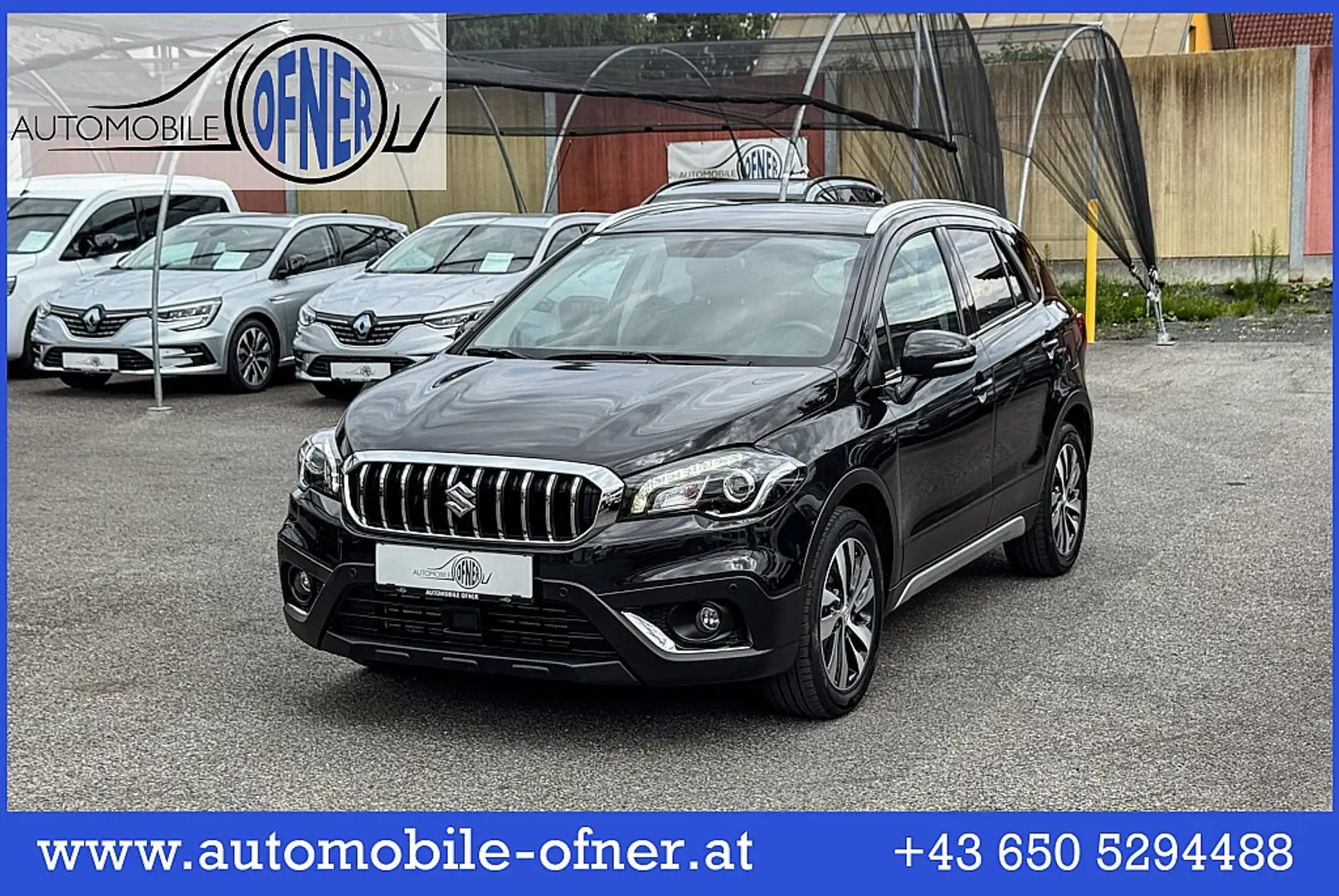 Suzuki SX4 S-Cross 1,4 DITC ALLGRIP flash LED PDC Kamera Navi Pano... Black - 1