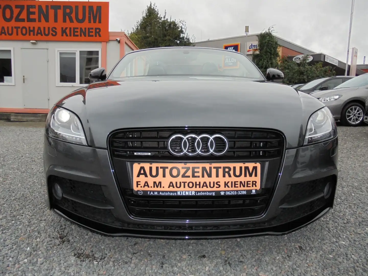 Audi TT S-Line Cabrio Autom*Allrad*Navi*Kamera*EPH* Gris - 2