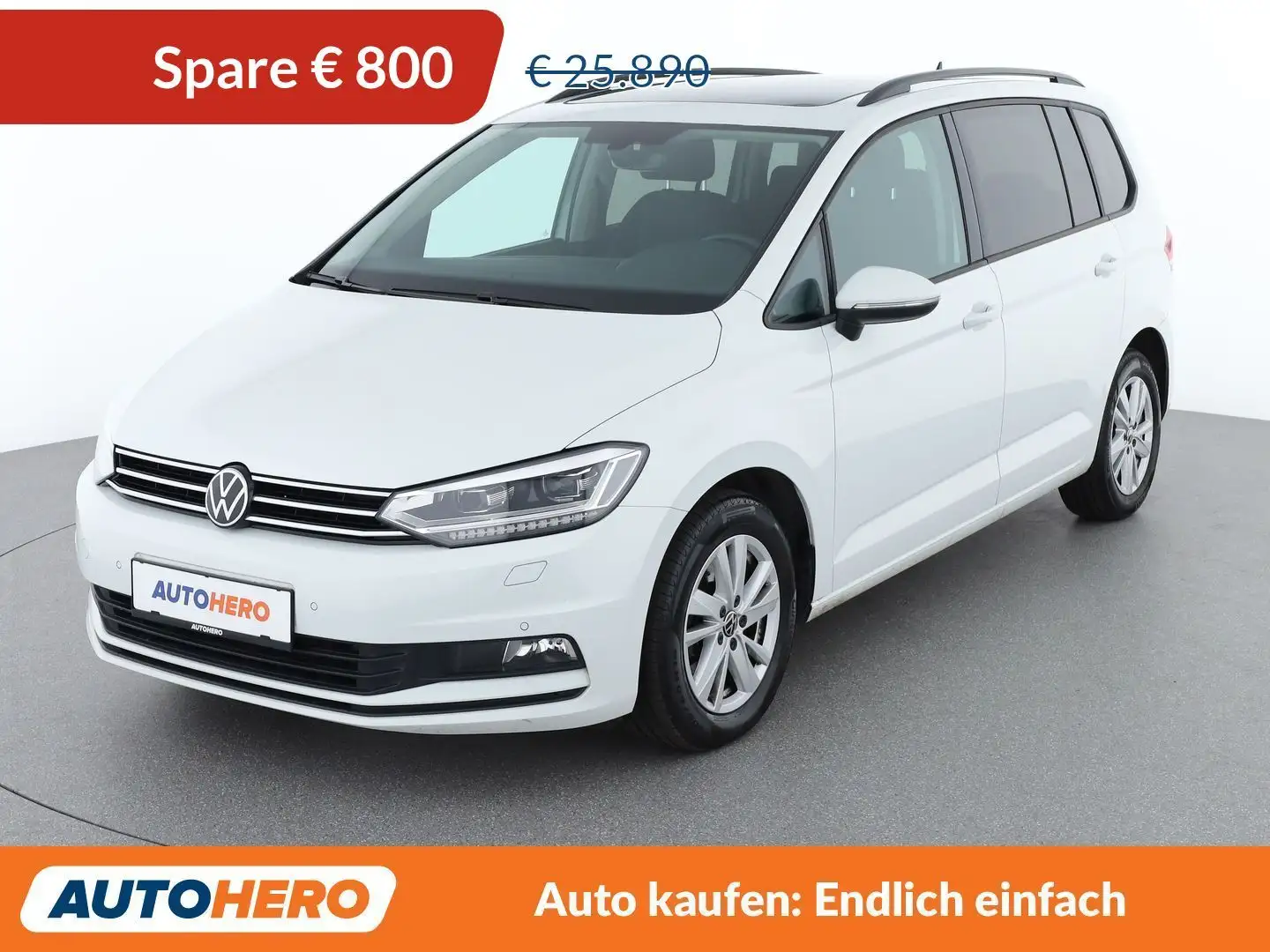 Volkswagen Touran 2.0 TDI Comfortline BMT/Start-Stopp *ACC*PANO*PDC* Blanc - 1