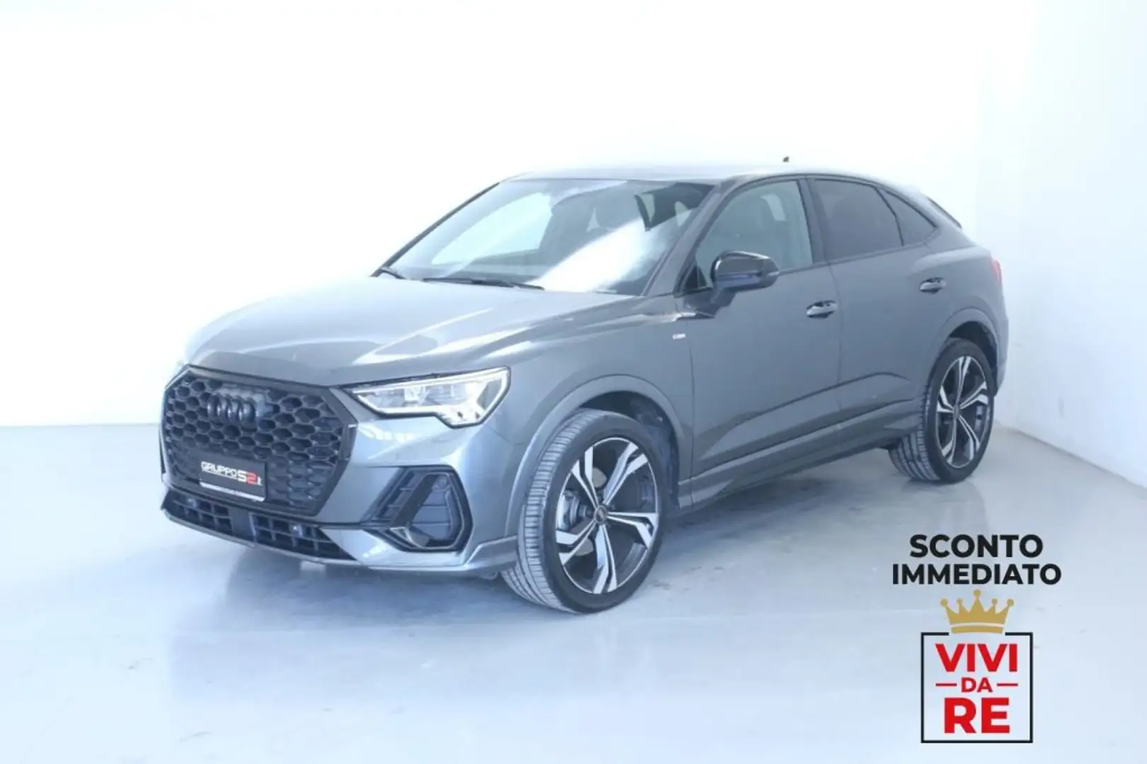 Audi Q3 Sportback 35TDI S tr. S line ed.*SCONTO IMMEDIATO* Grigio - 1