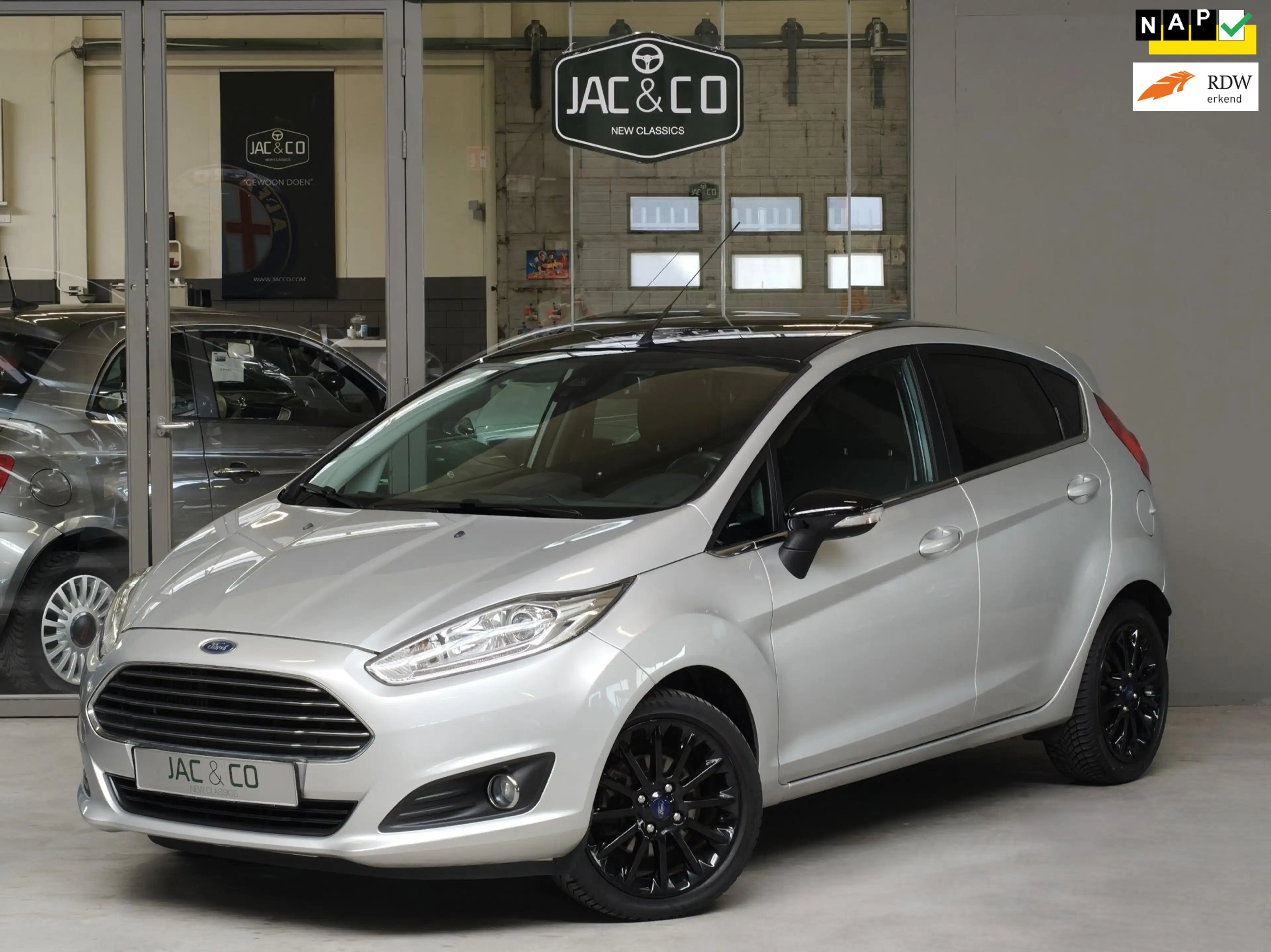 Ford Fiesta 100-PK Silver Edition / Distributiesnaar NIEUW!