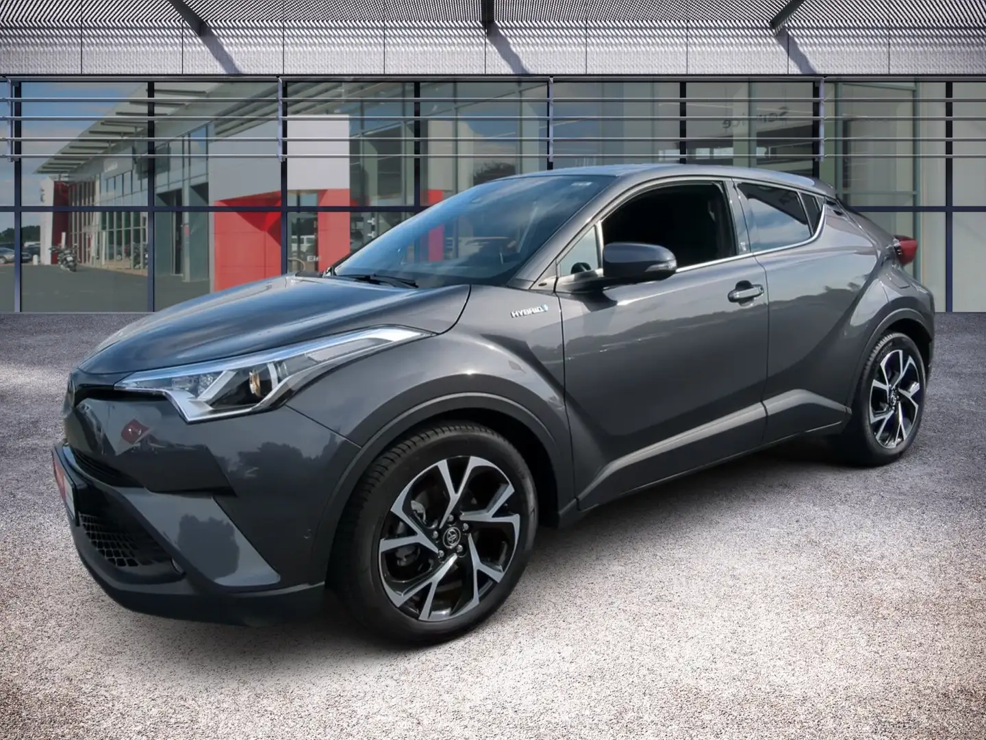 Toyota C-HR 1.8 Team D ACC AUT Navi Fernlichtass. Kam. Grau - 2