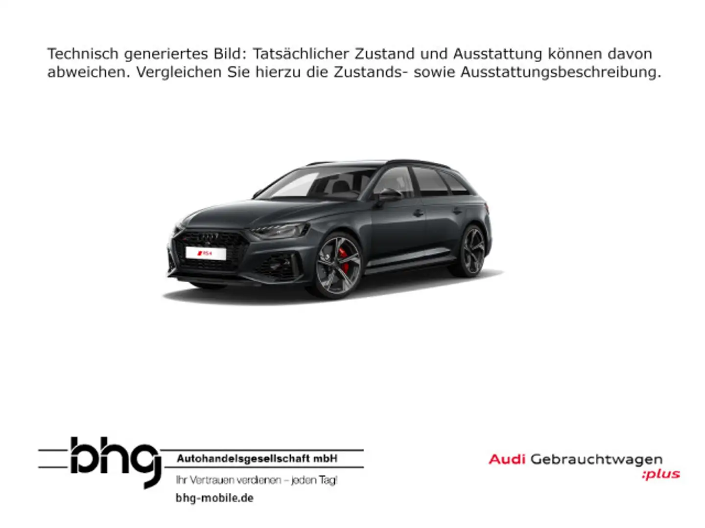 Audi RS4 RS4 Avant quattro tiptronic Gris - 1
