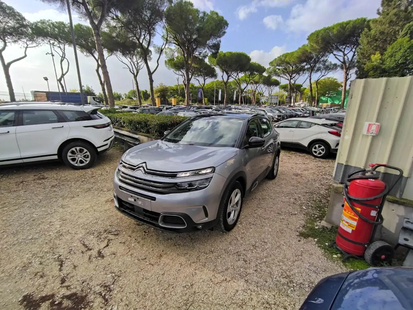 Citroen C5 Aircross 1.2cc 130cv NAVI TELECAM SENS PARK CERCHI IN LEGA Grijs - 1