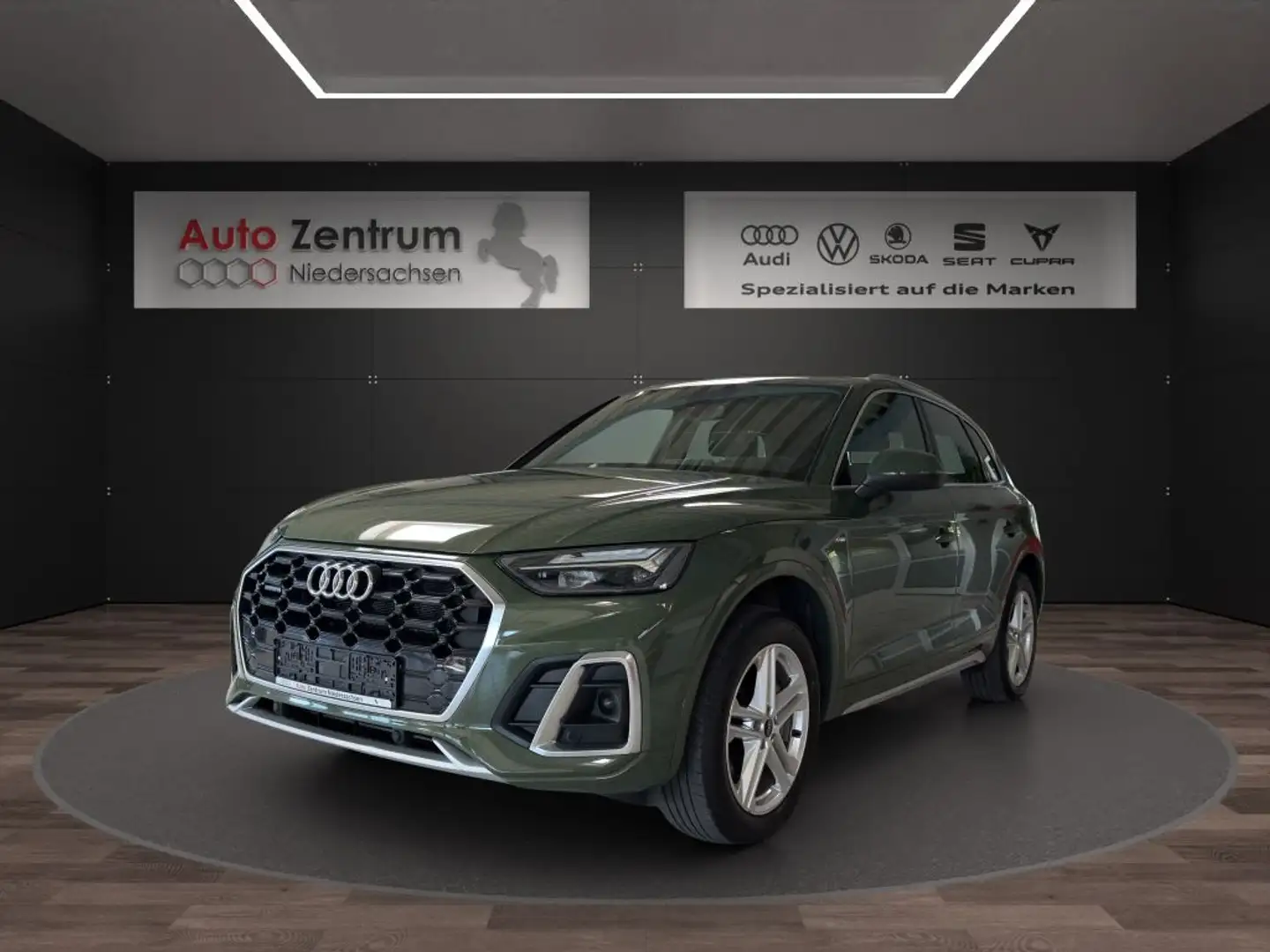 Audi Q5 50 TFSIe quattr S tronic S-line PANO*StandHz* VOLL Grün - 2