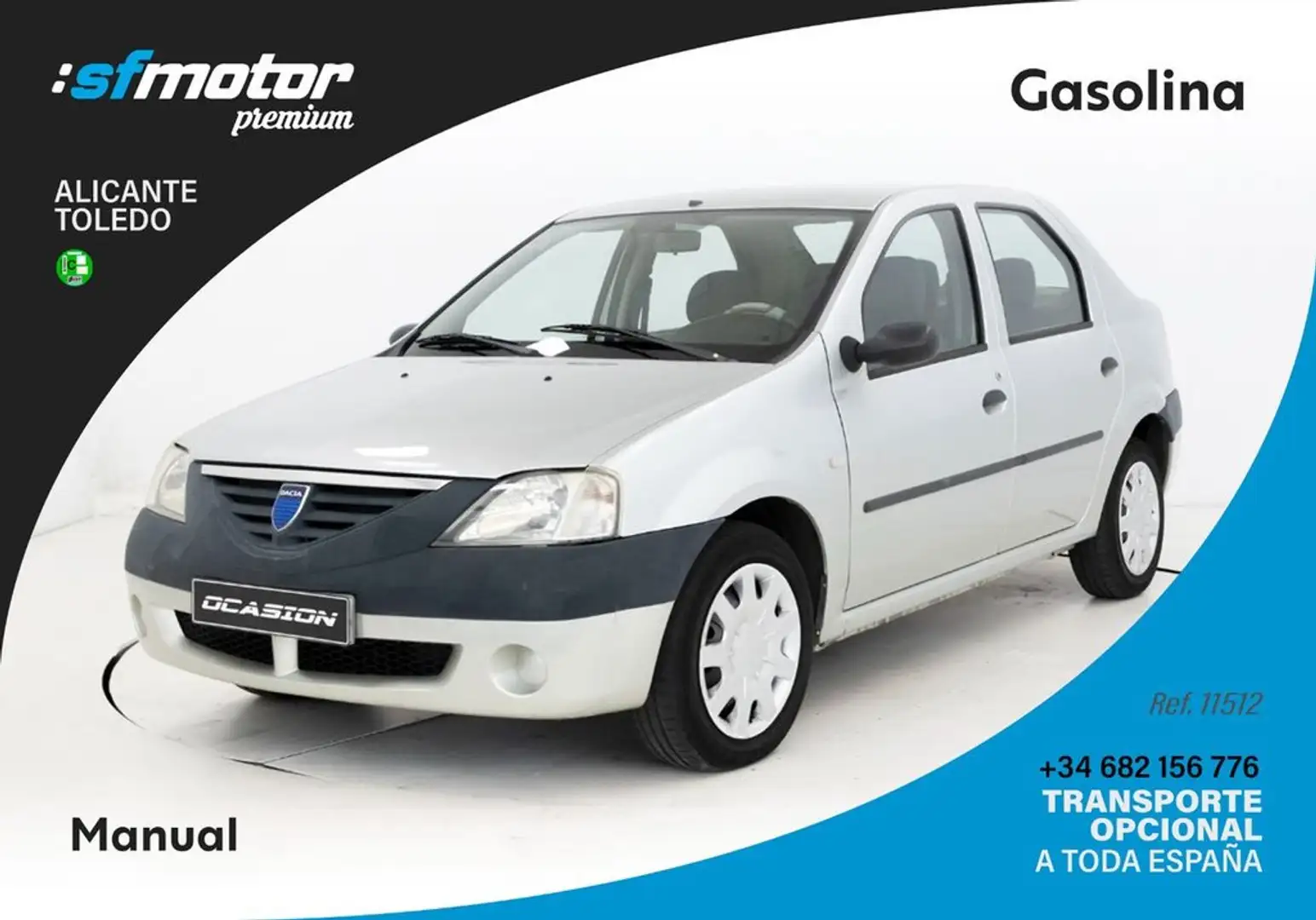 Dacia Logan 1.4 MPI 75 cv Gris - 1